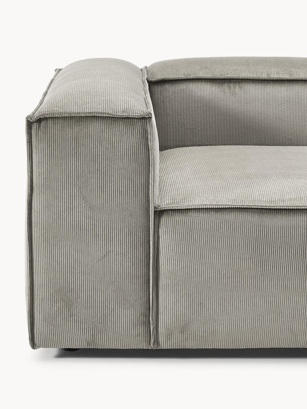 Modulare Ottomane Lennon aus Cord