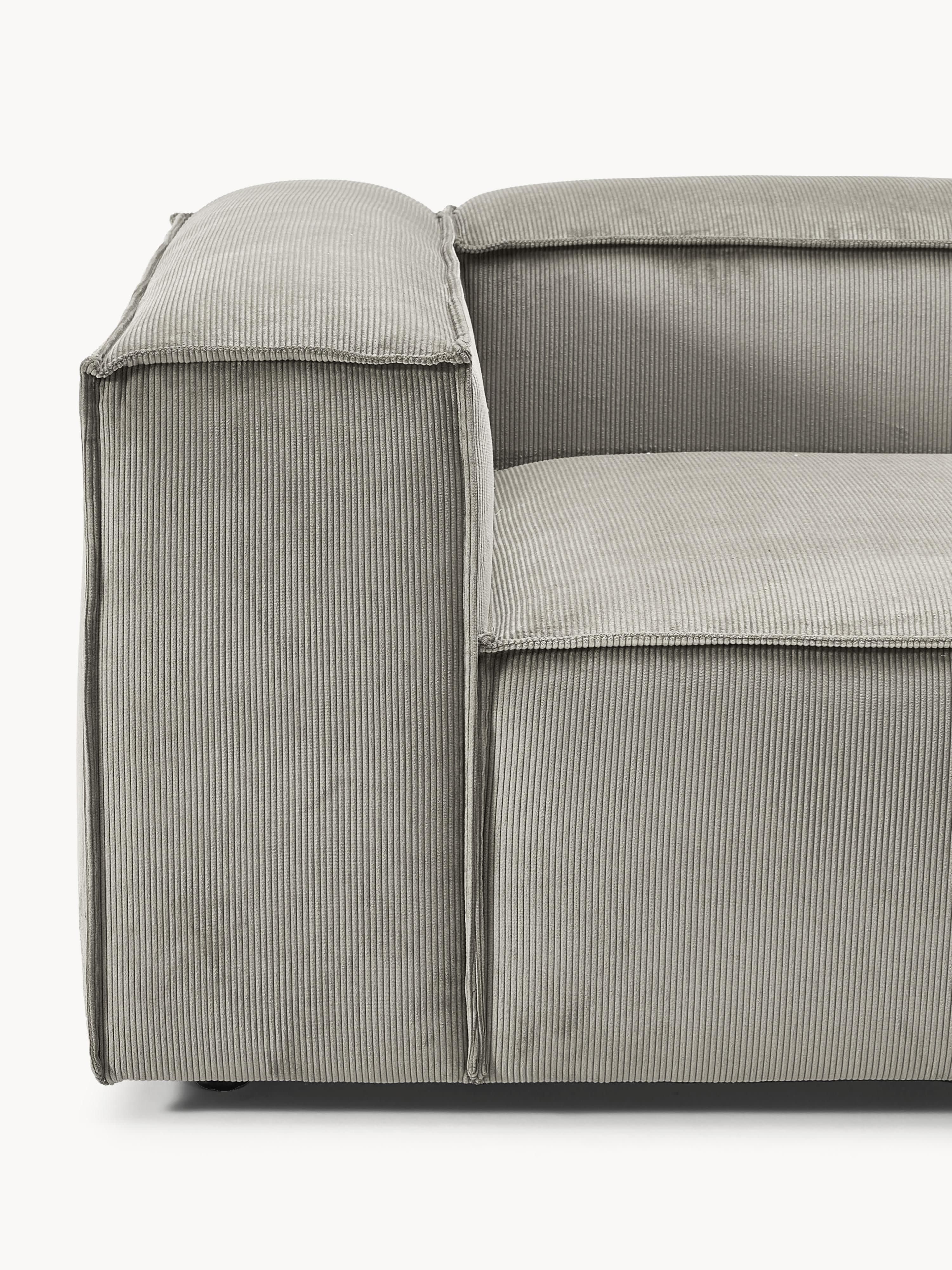 Modulare Ottomane Lennon aus Cord