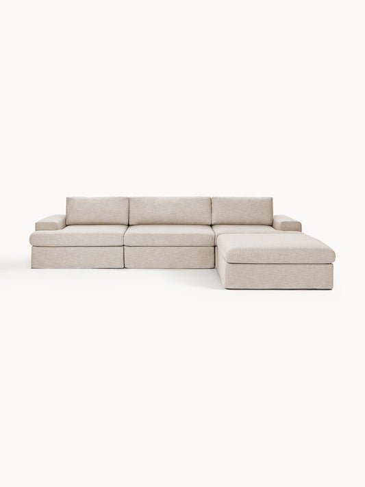 Galeriebild 1 - Modulares Sofa Russell (4-Sitzer) mit Hocker (links/rechts)