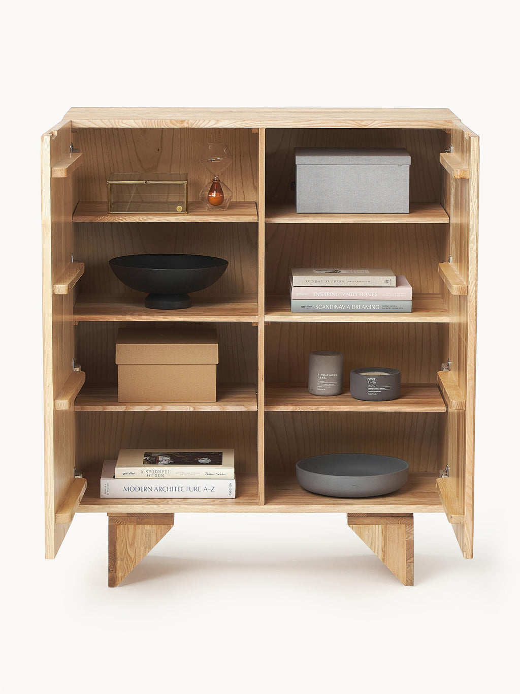 Highboard Louis aus Eschenholz