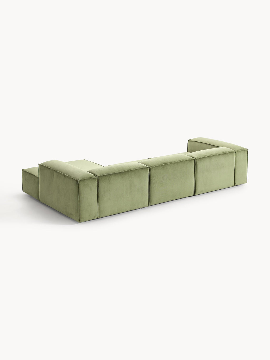 Modulares Ecksofa Lennon (4-Sitzer) aus Cord