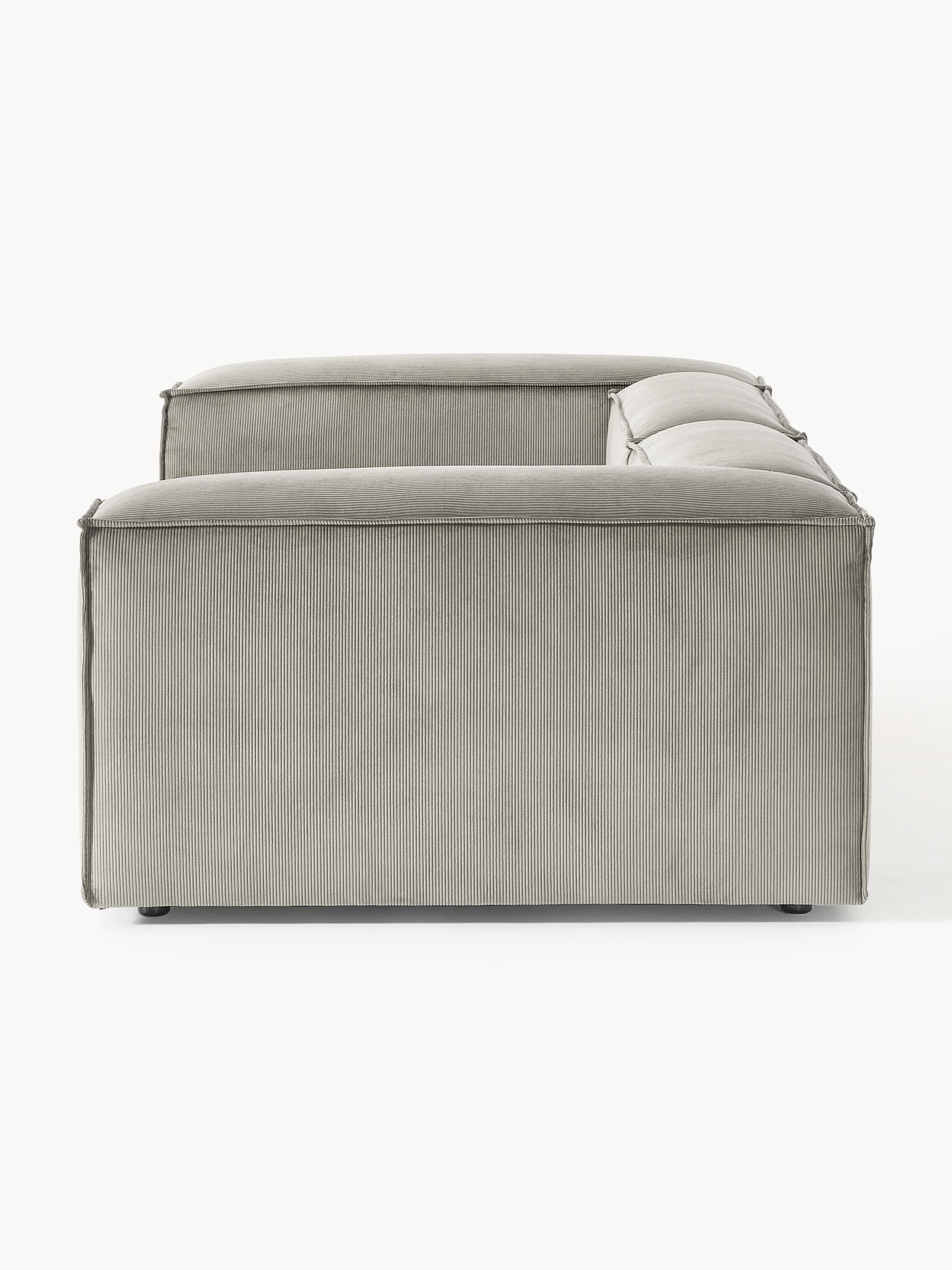Modulares Sofa Lennon (3-Sitzer) aus Cord