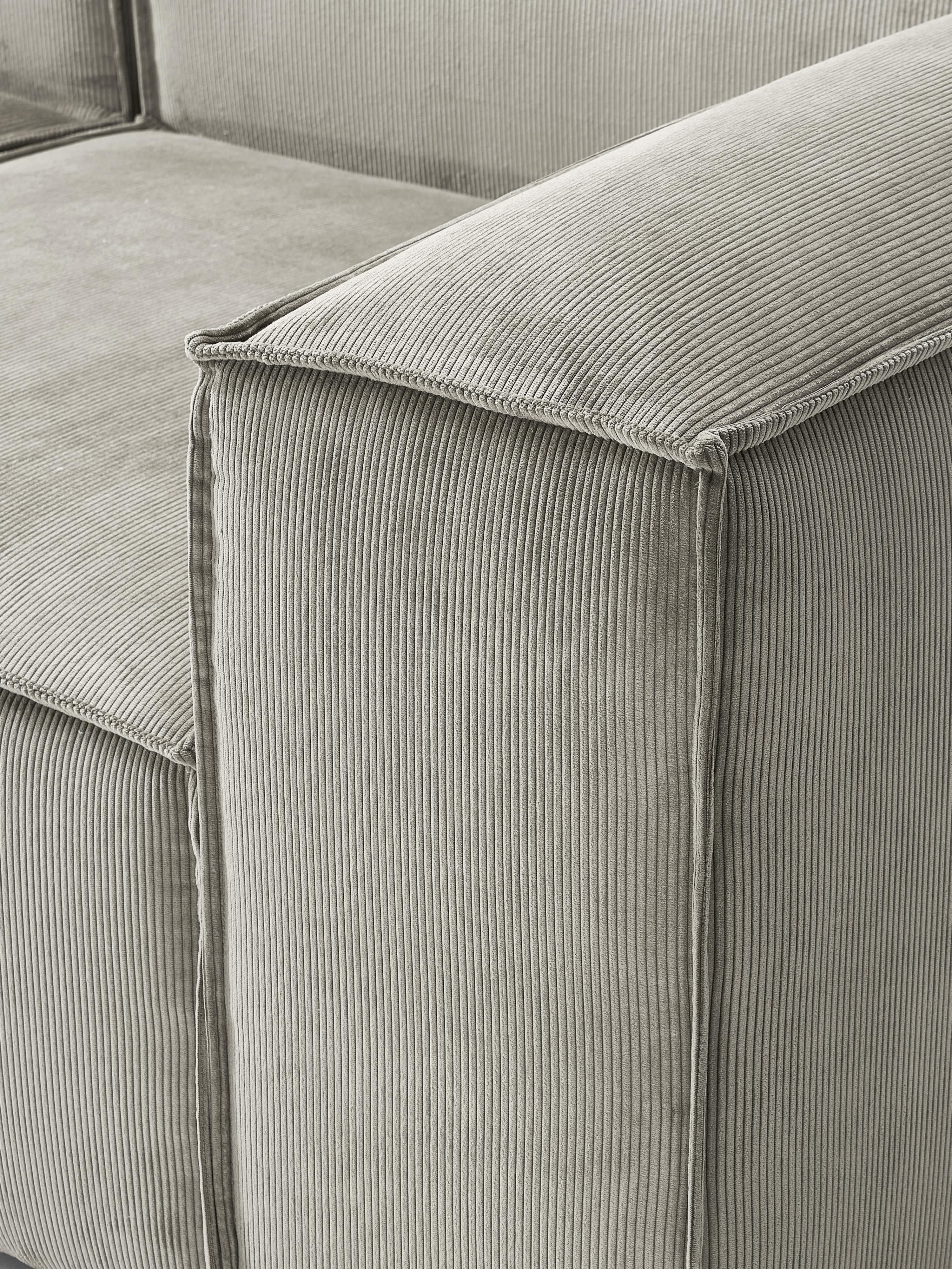 Modulares Sofa Lennon (3-Sitzer) aus Cord