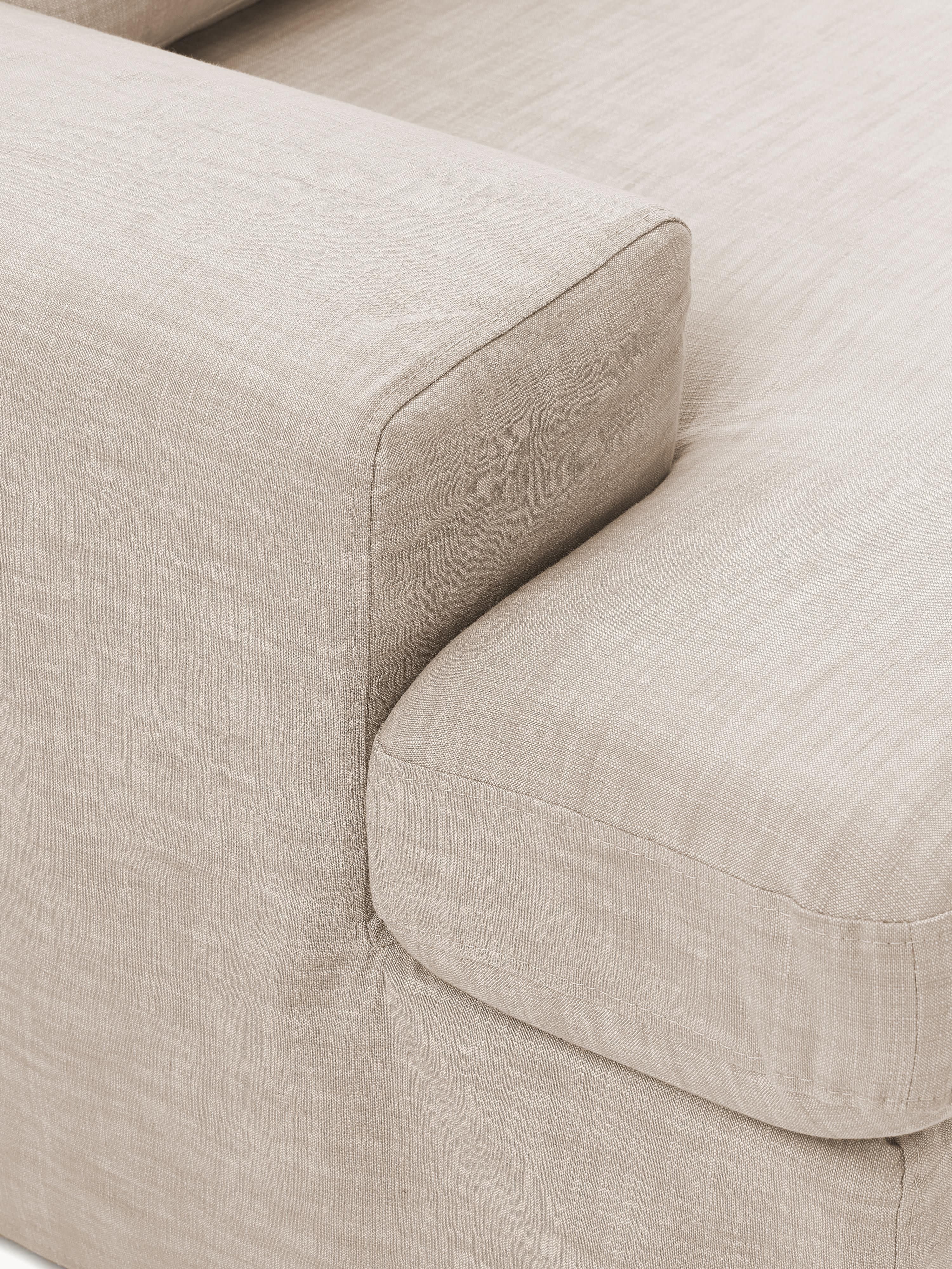 Modulares XL Sofa Russell mit abnehmbaren Bezügen