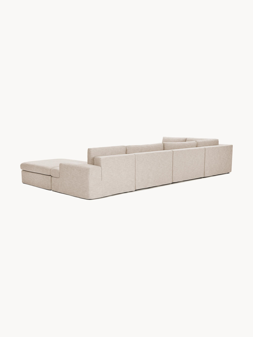 Modulares XL Sofa Russell mit abnehmbaren Bezügen