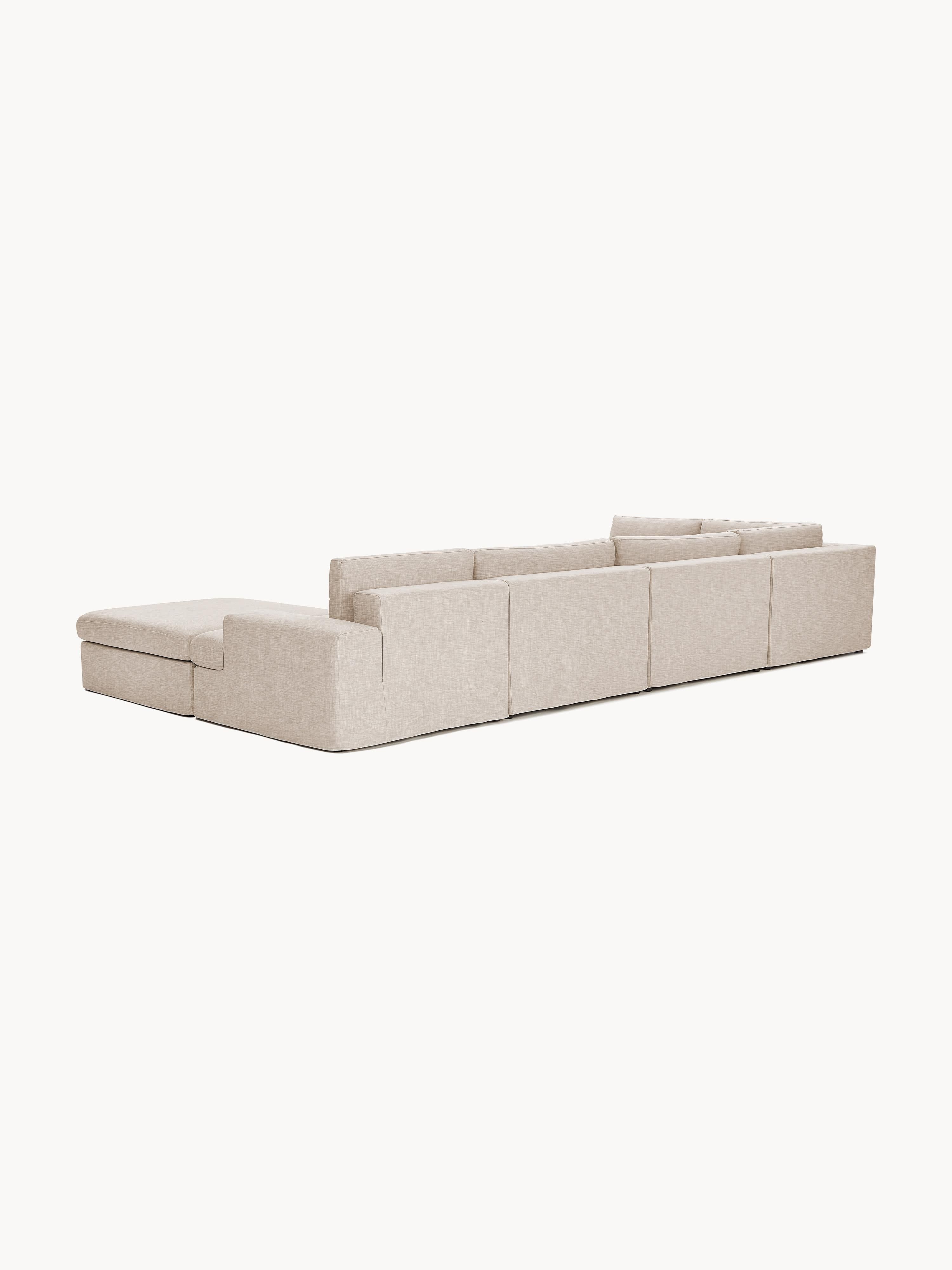 Modulares XL Sofa Russell mit abnehmbaren Bezügen