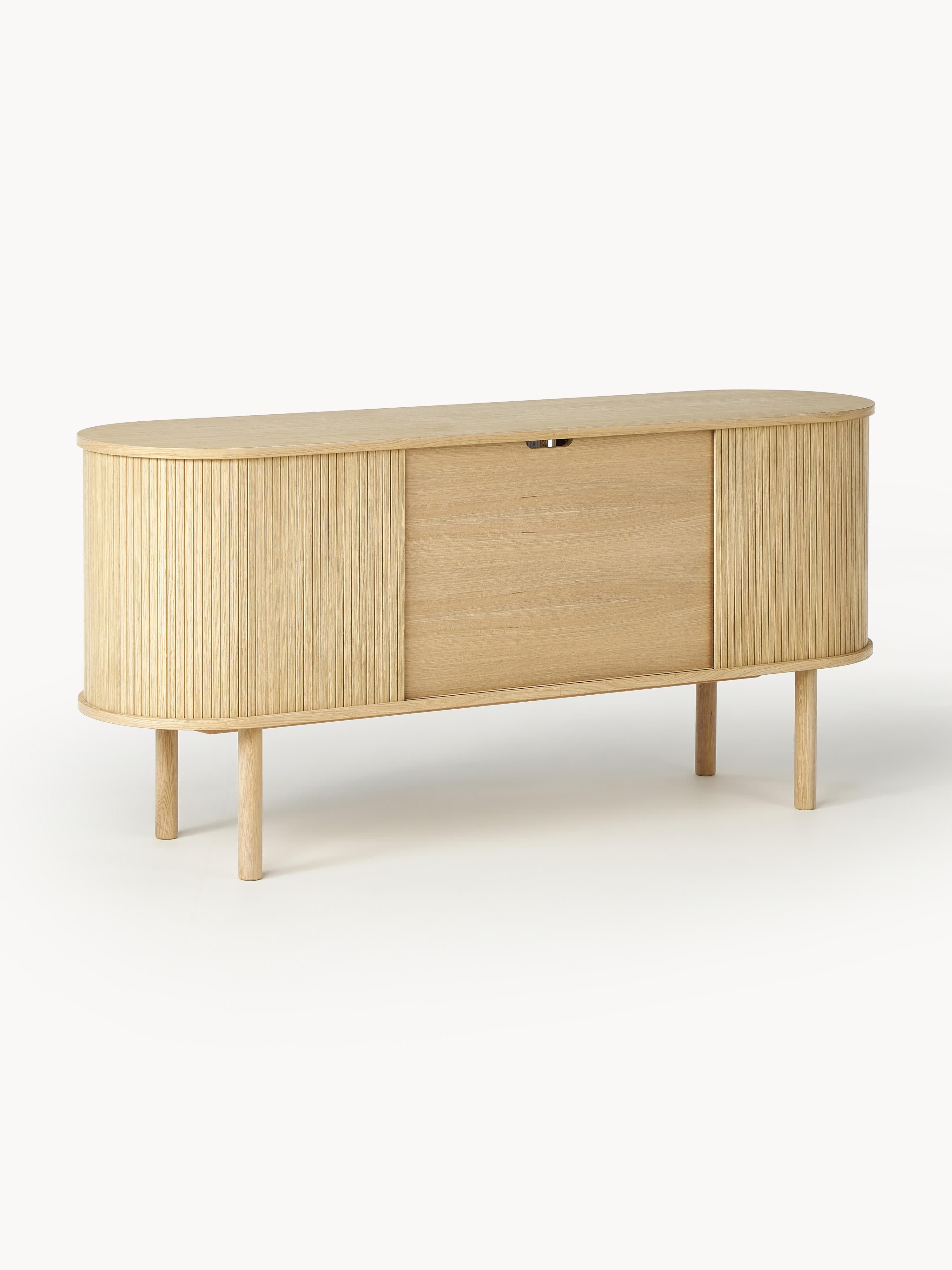 Sideboard Calary mit geriffelter Front