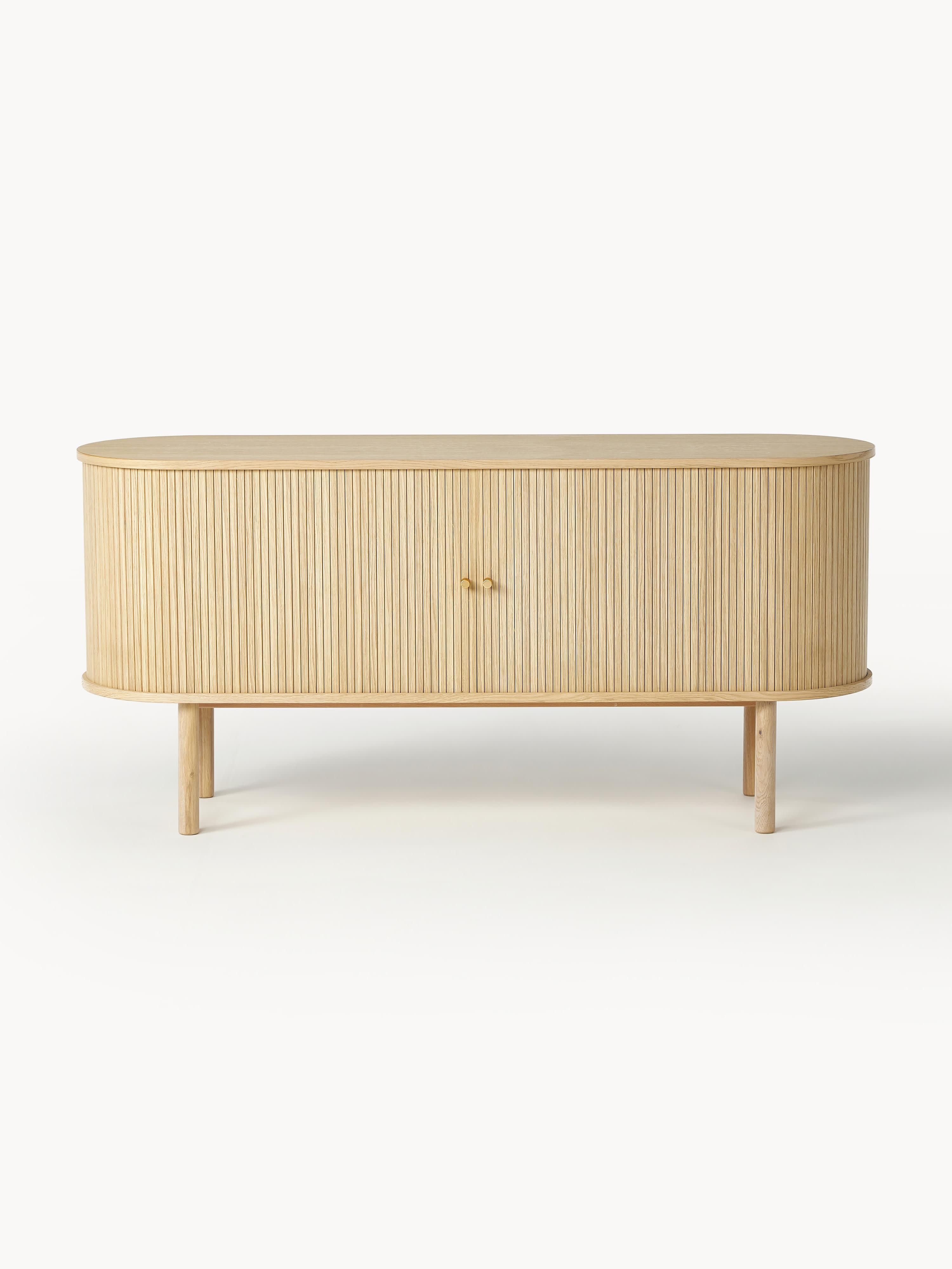 Sideboard Calary mit geriffelter Front