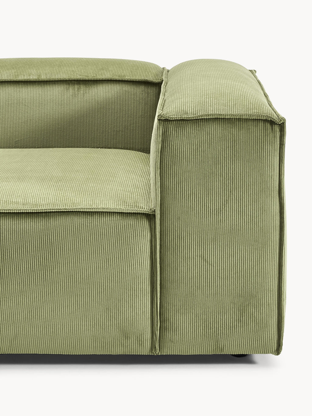 Modulare Ottomane Lennon aus Cord