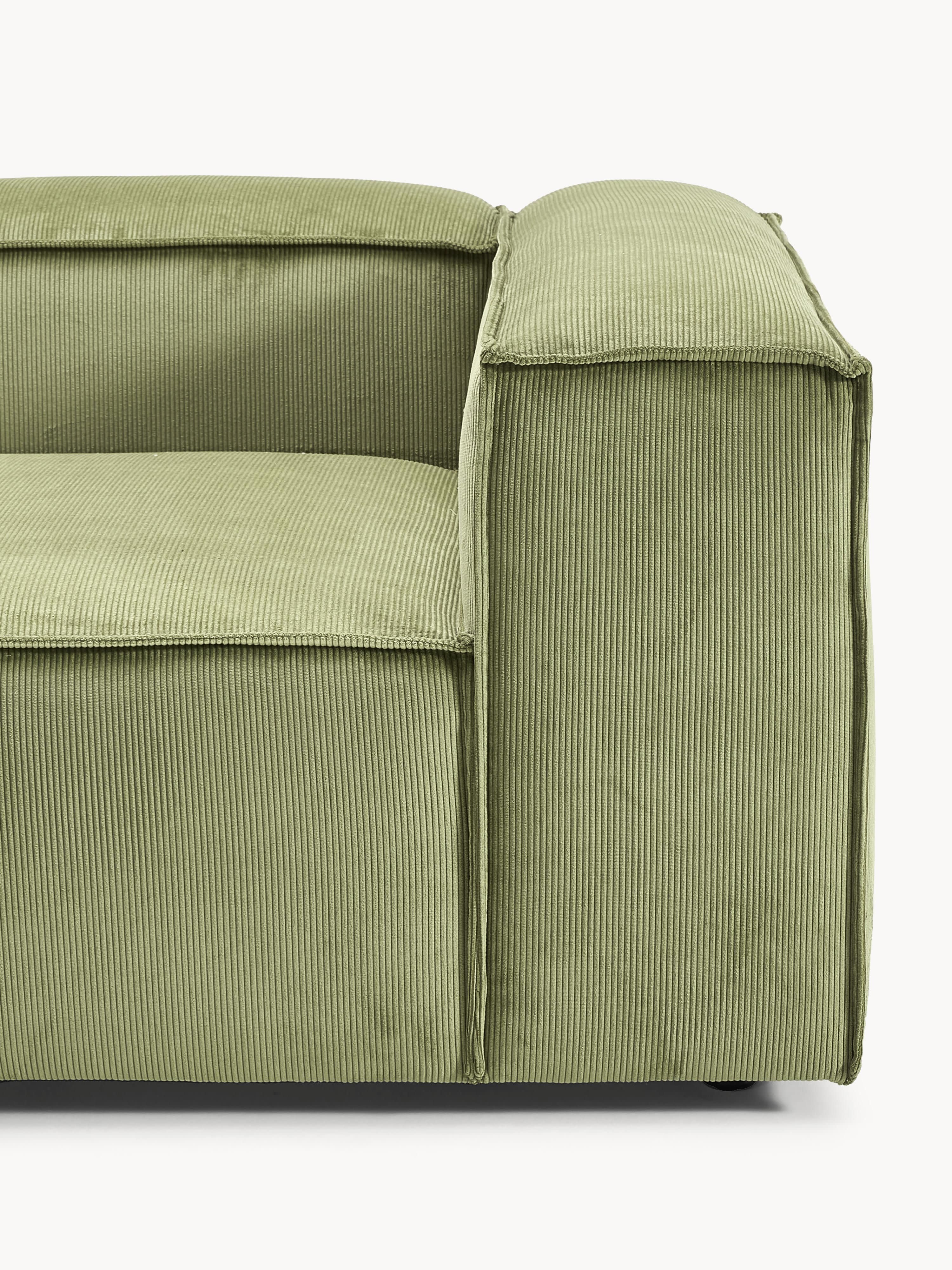 Modulare Ottomane Lennon aus Cord