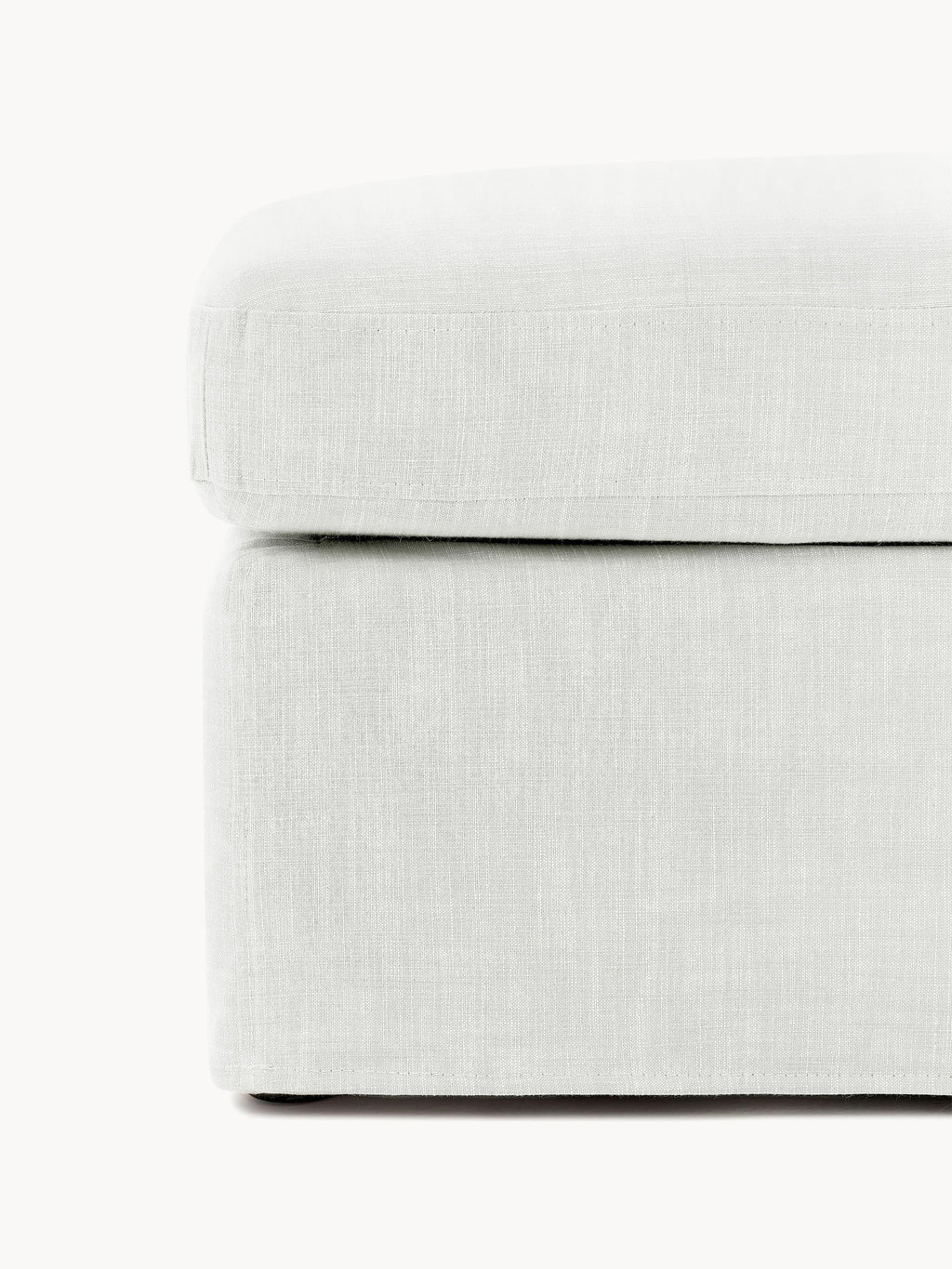 Sofa-Hocker Russell mit abnehmbaren Bezügen