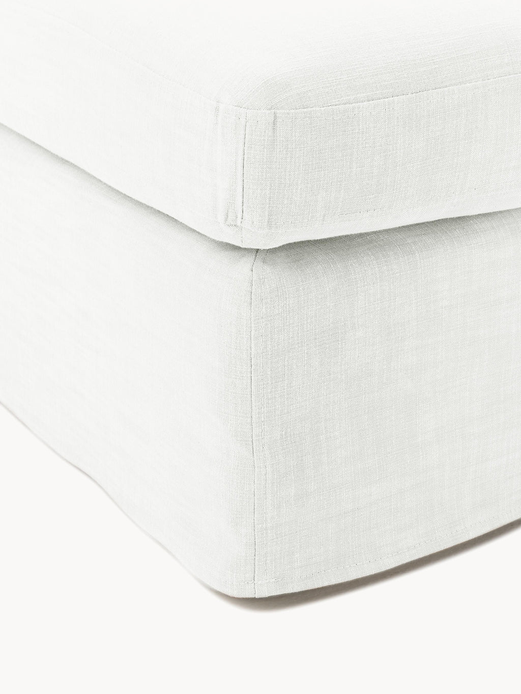 Sofa-Hocker Russell mit abnehmbaren Bezügen