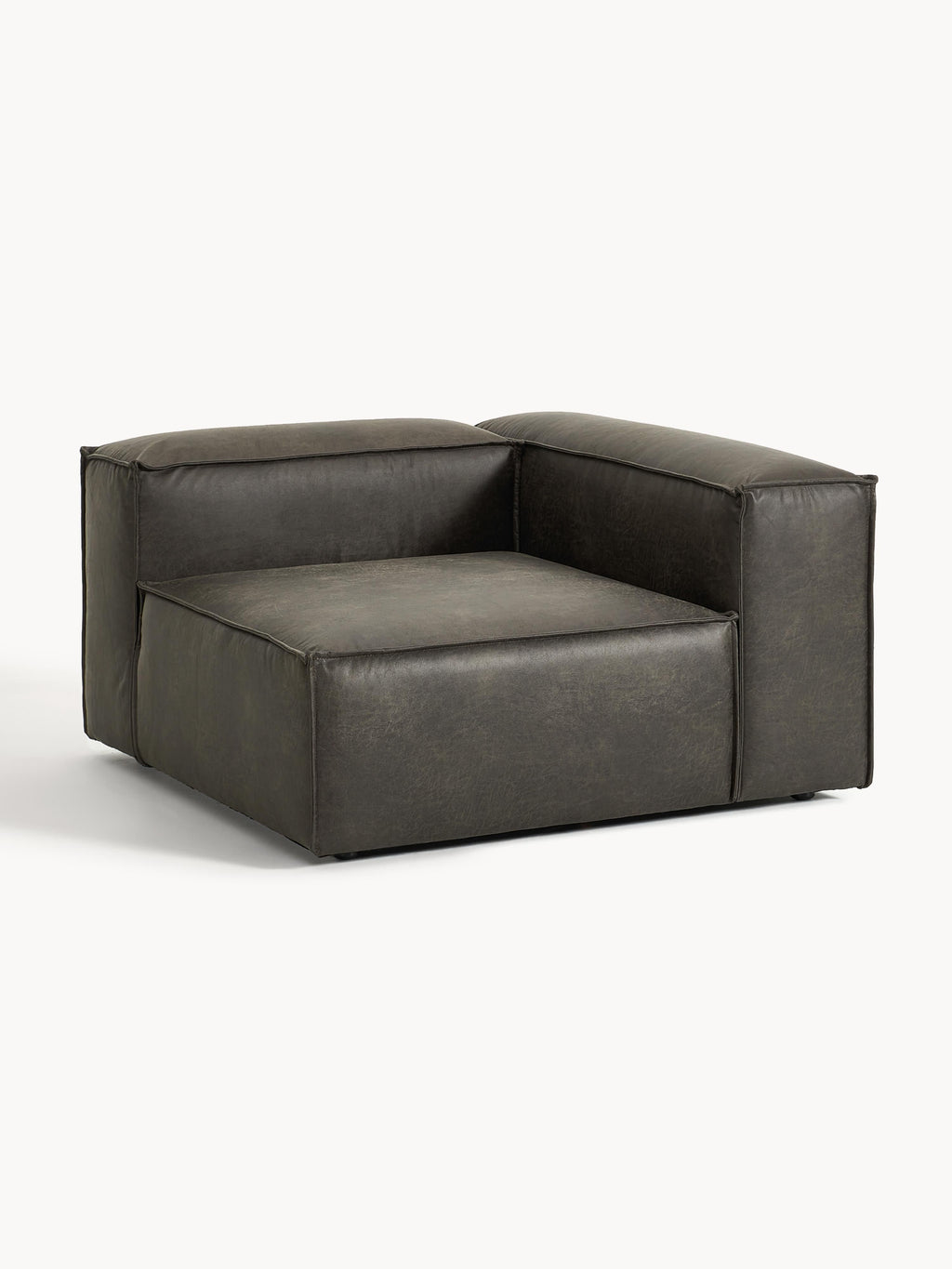 Eckmodul Lennon aus Leder