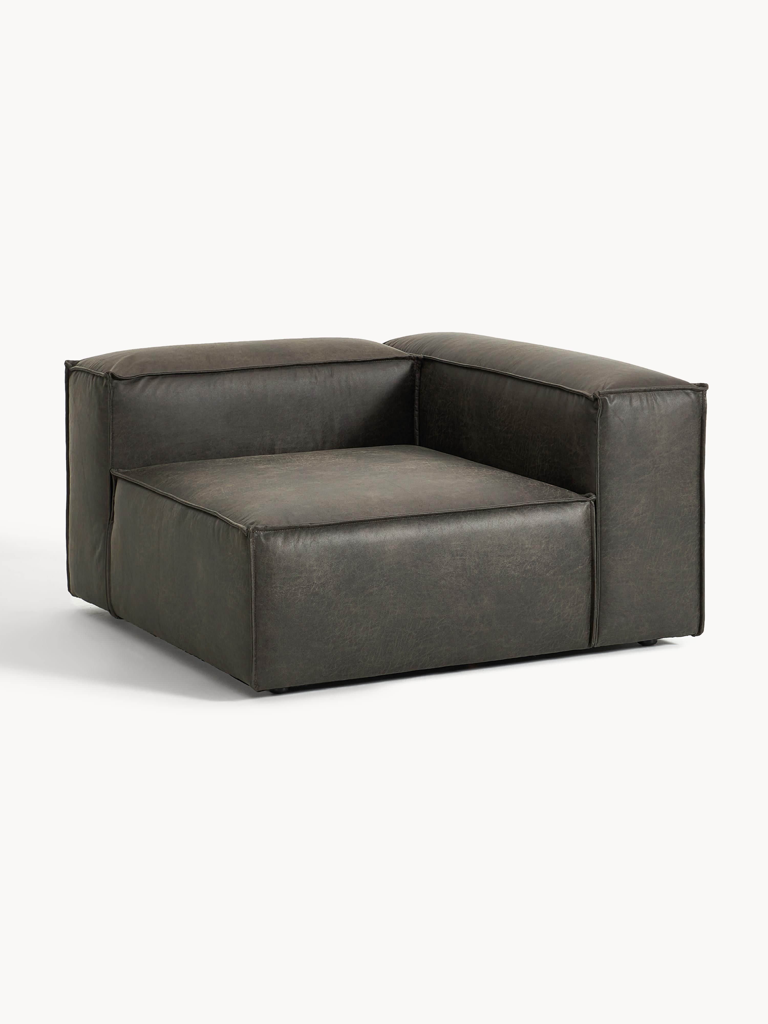 Eckmodul Lennon aus Leder
