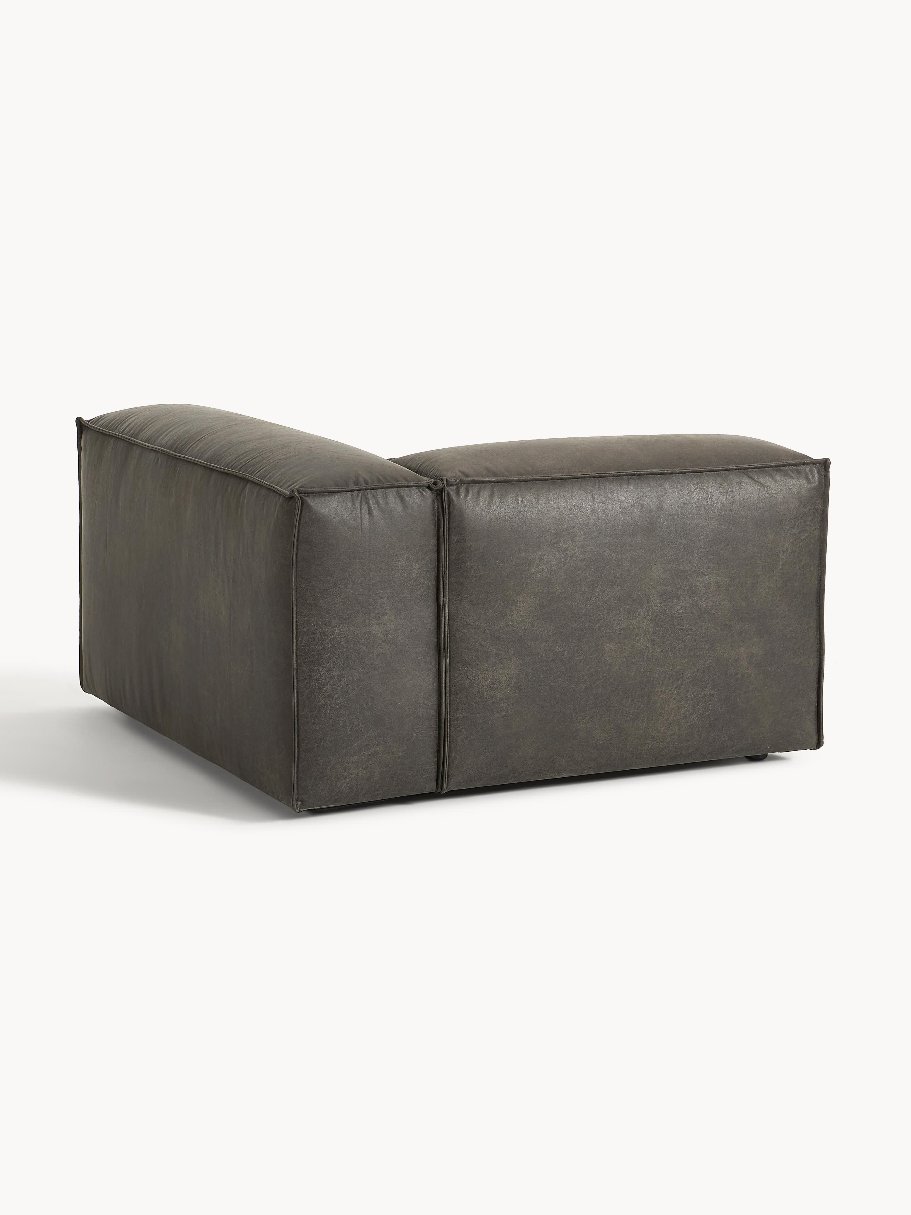 Eckmodul Lennon aus Leder