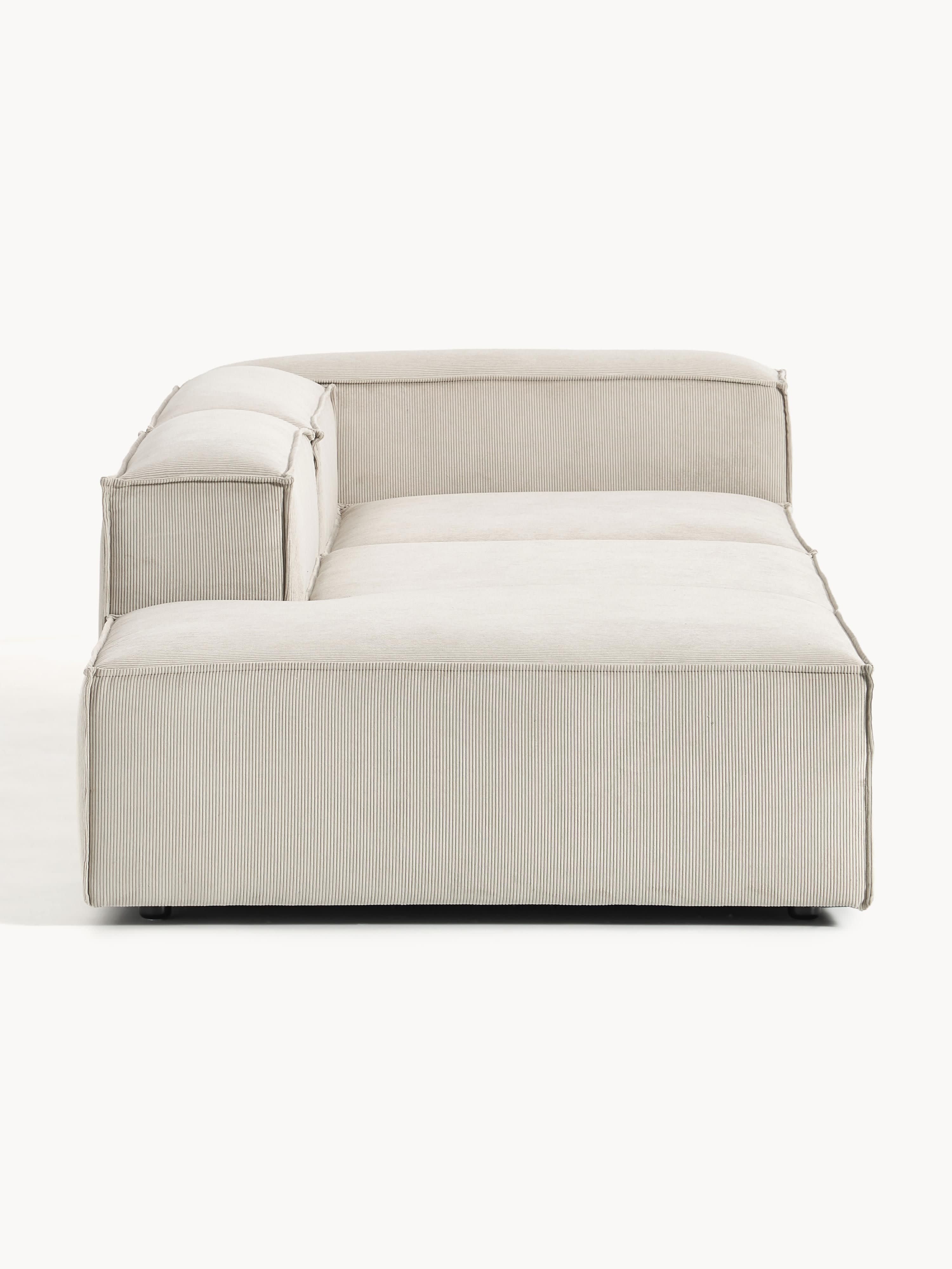 Modulare Ottomane Lennon aus Cord