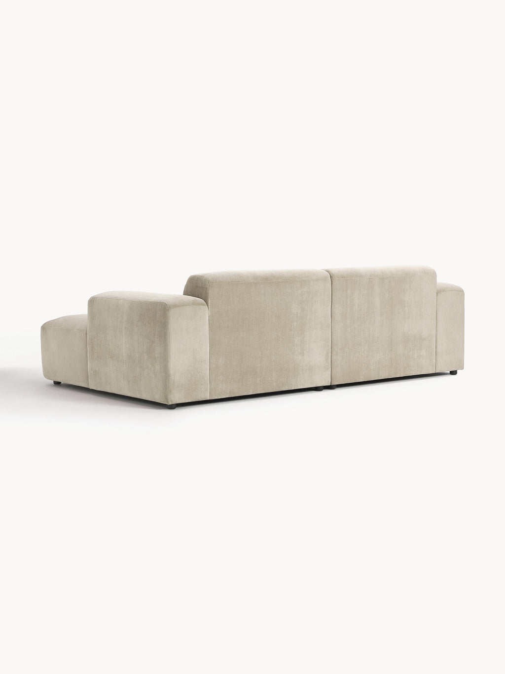 Cord-Ecksofa Melva (3-Sitzer)