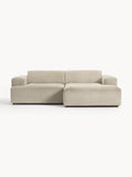 Galeriebild 1 - Cord-Ecksofa Melva (3-Sitzer)