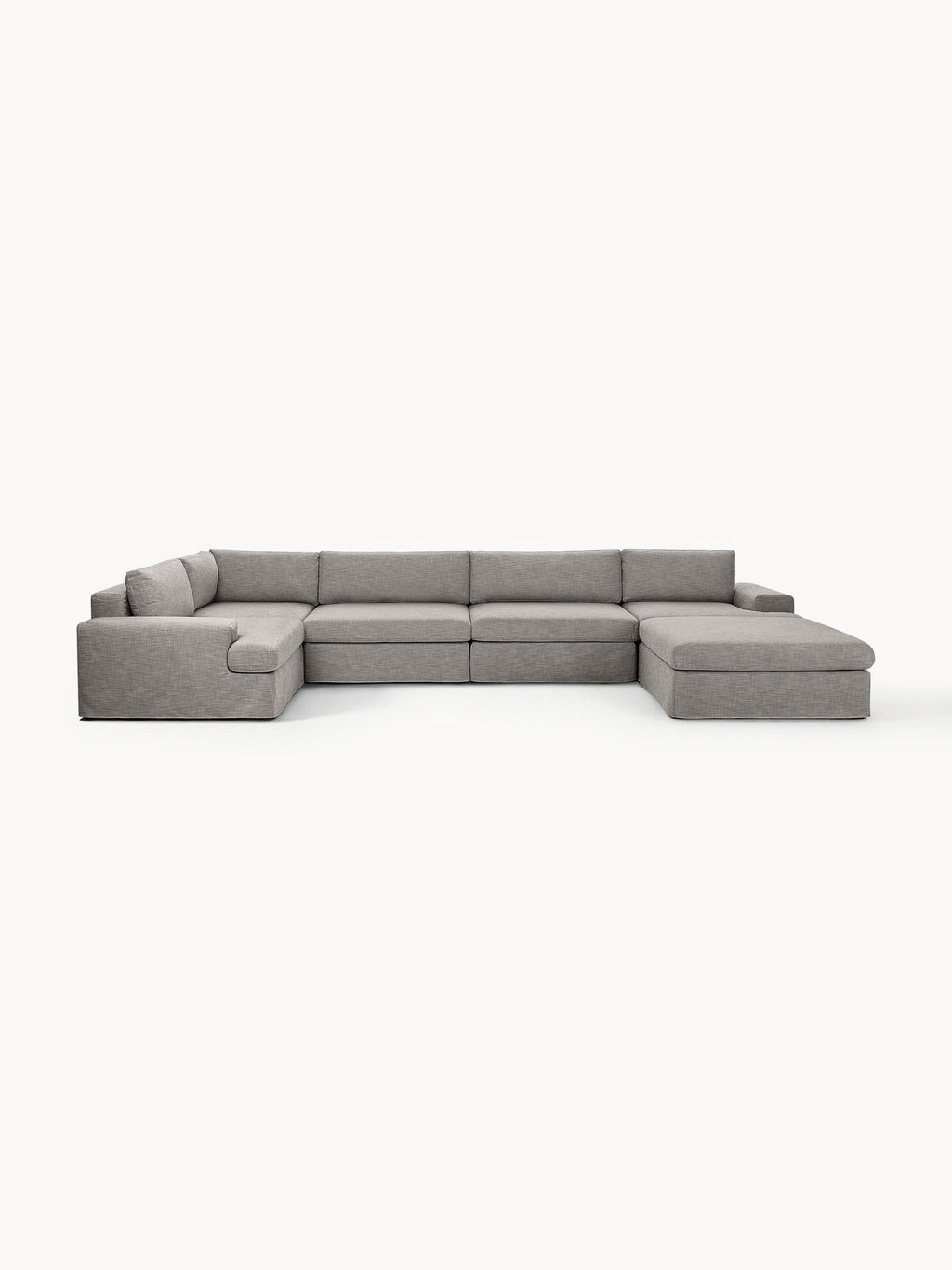 Modulares XL Sofa Russell mit abnehmbaren Bezügen