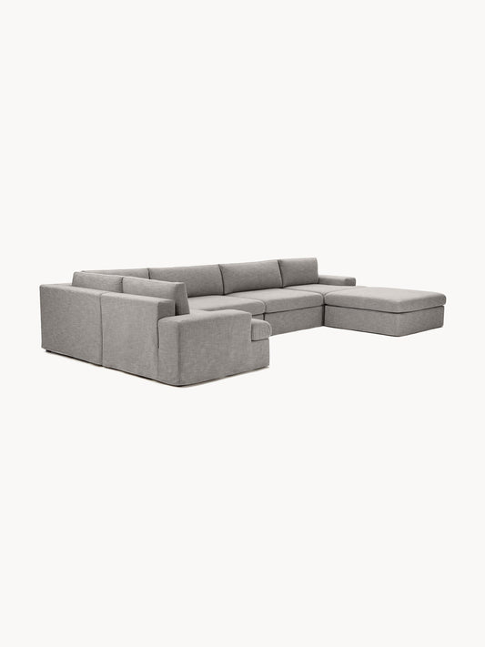 Galeriebild 1 - Modulares XL Sofa Russell mit abnehmbaren Bezügen