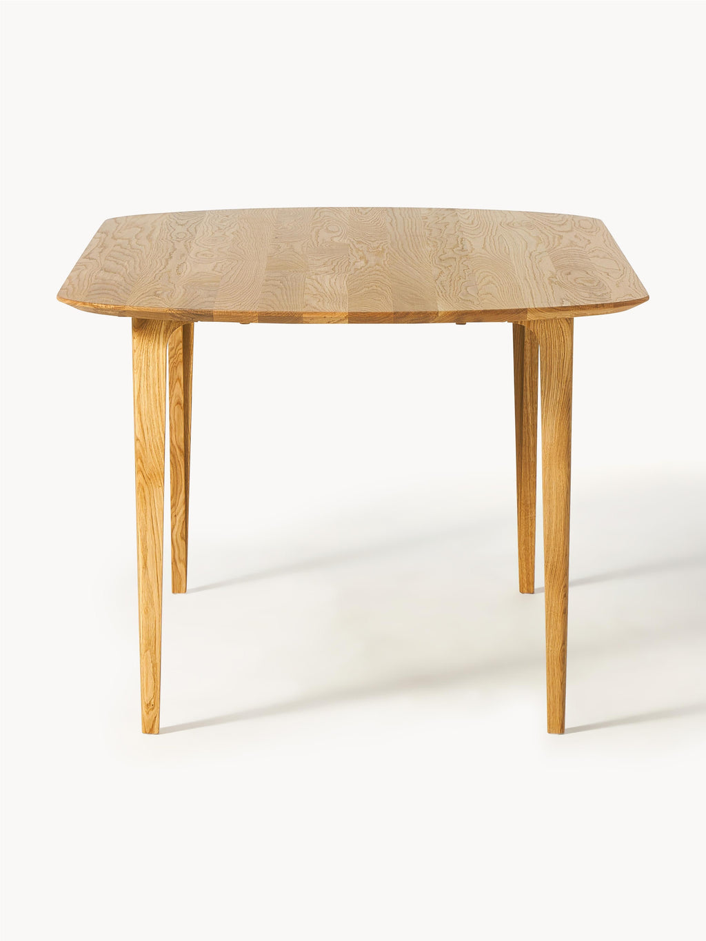 Ovaler Esstisch Archie aus Eichenholz, 200 x 100 cm
