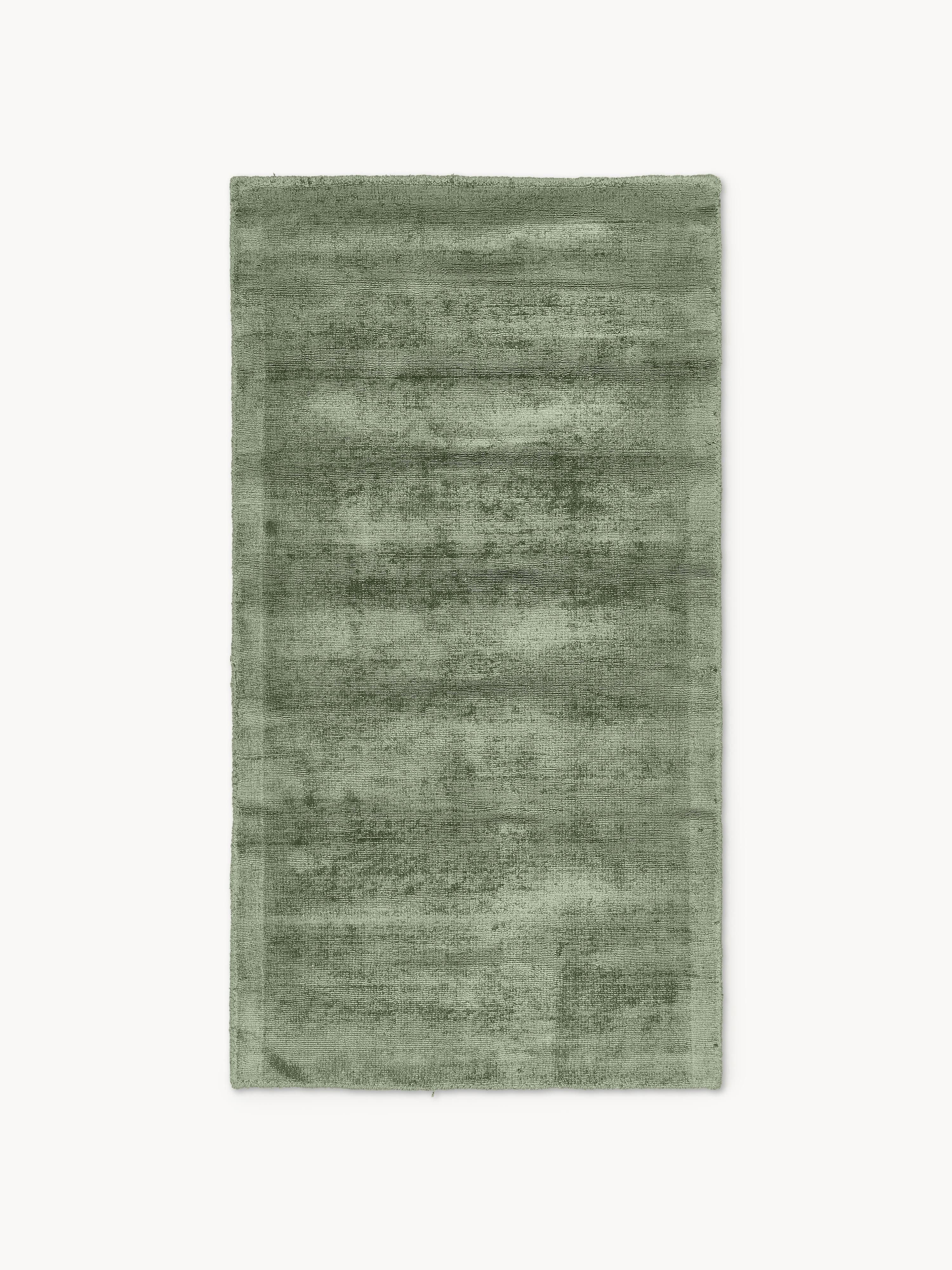 Galeriebild 1 - Handgewebter Viskoseteppich Jane