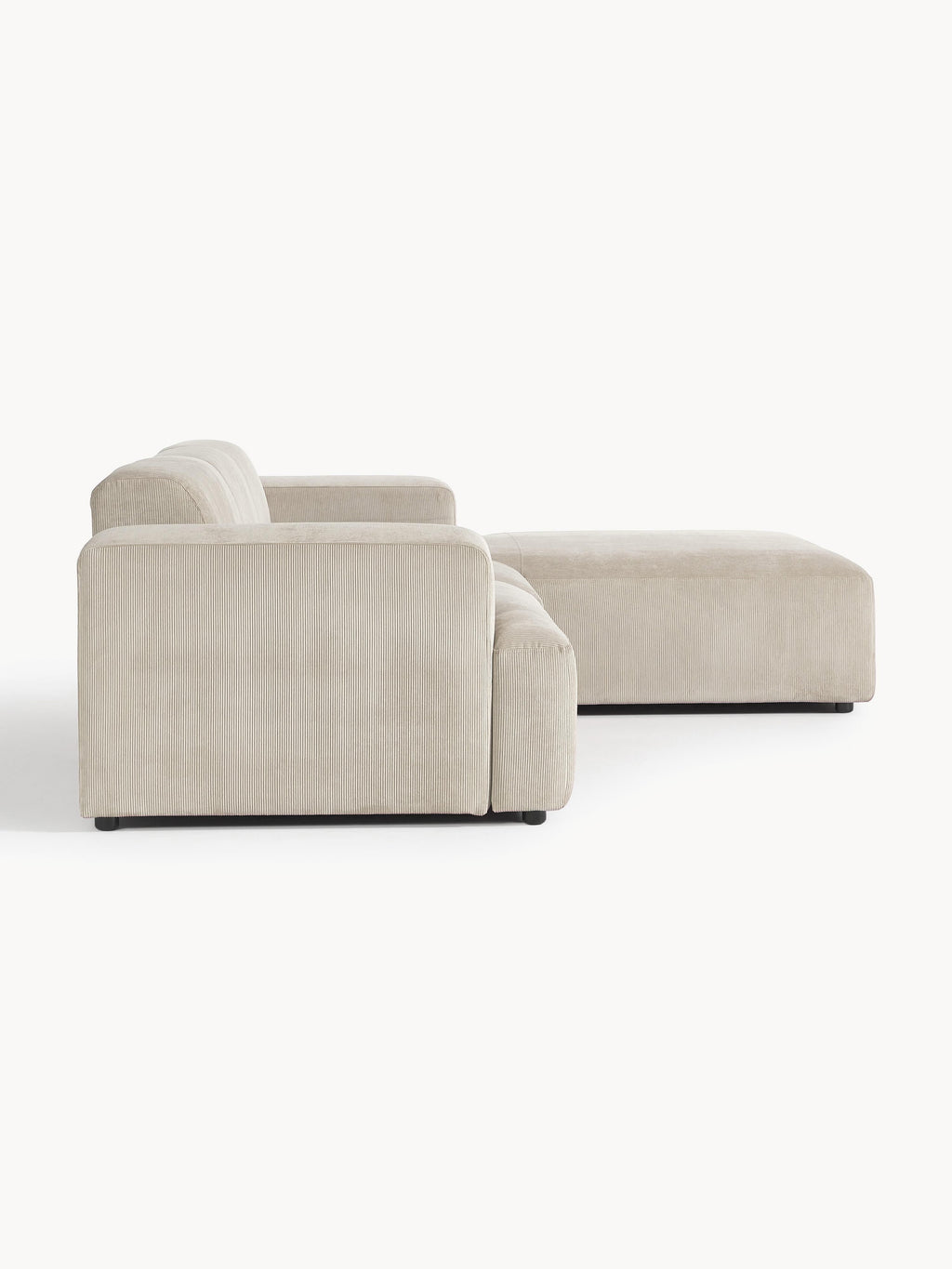 Cord-Ecksofa Melva (4-Sitzer)