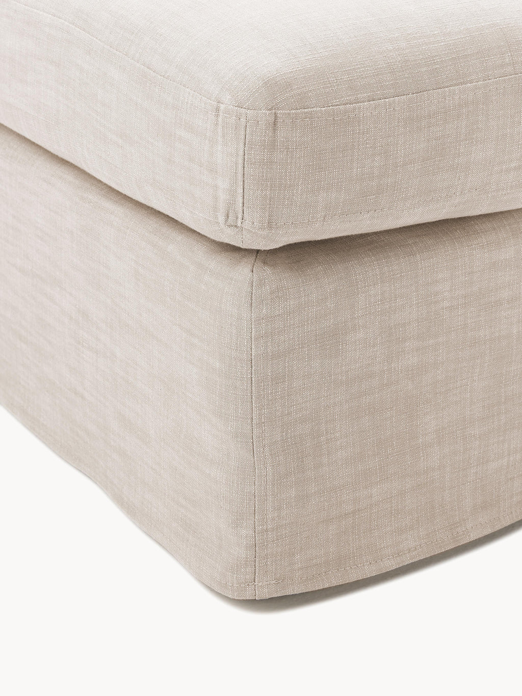 Sofa-Hocker Russell mit abnehmbaren Bezügen