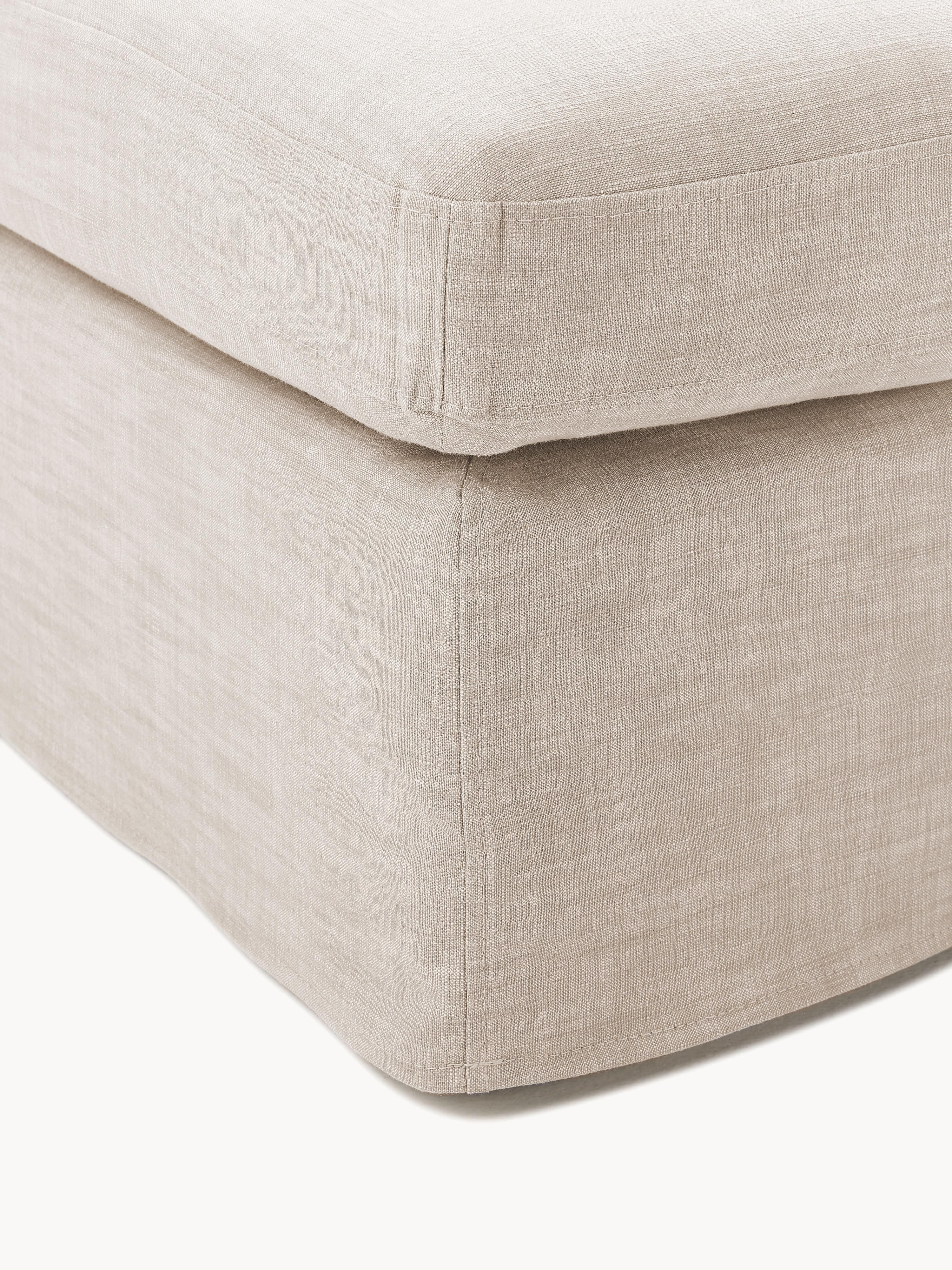 Sofa-Hocker Russell mit abnehmbaren Bezügen