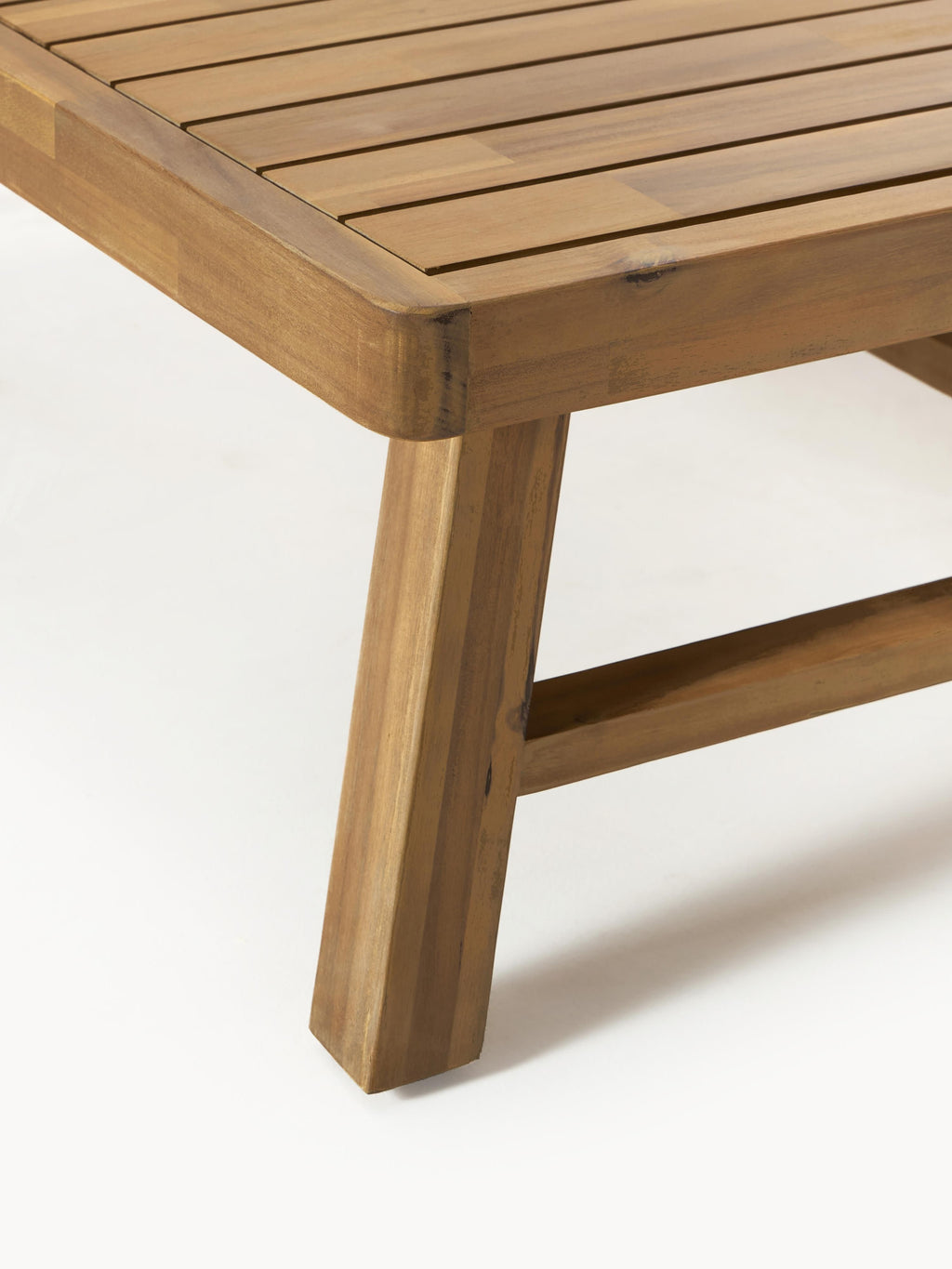 Garten-Lounge-Set Lu aus Akazienholz, 4er-Set