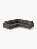 Galeriebild 1 - Ecksofa Hunter aus Leder (4-Sitzer)