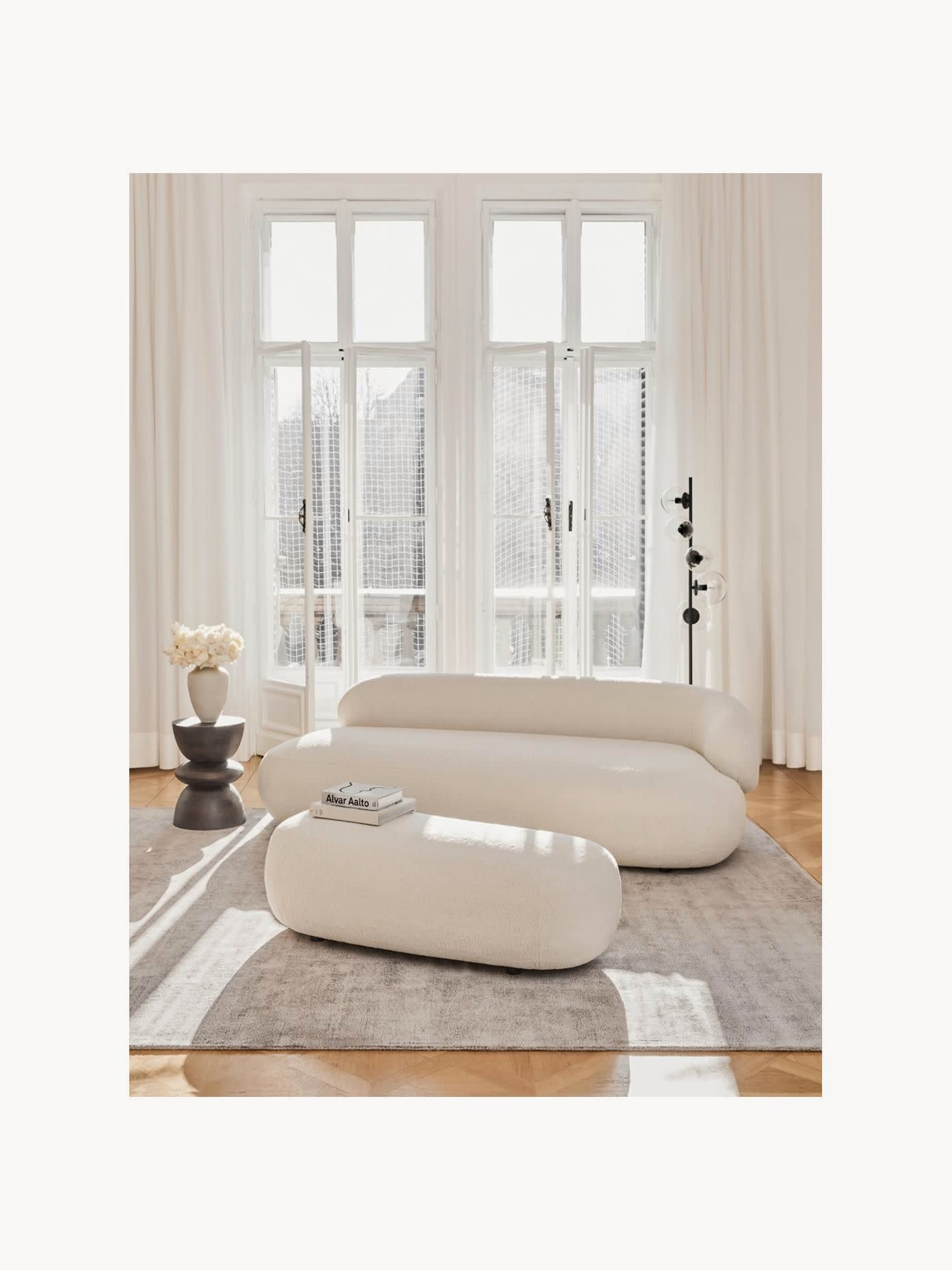 Teddy-Sofa Alba (3-Sitzer)