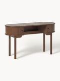 Galeriebild 1 - Schreibtisch Calary mit geriffelter Front