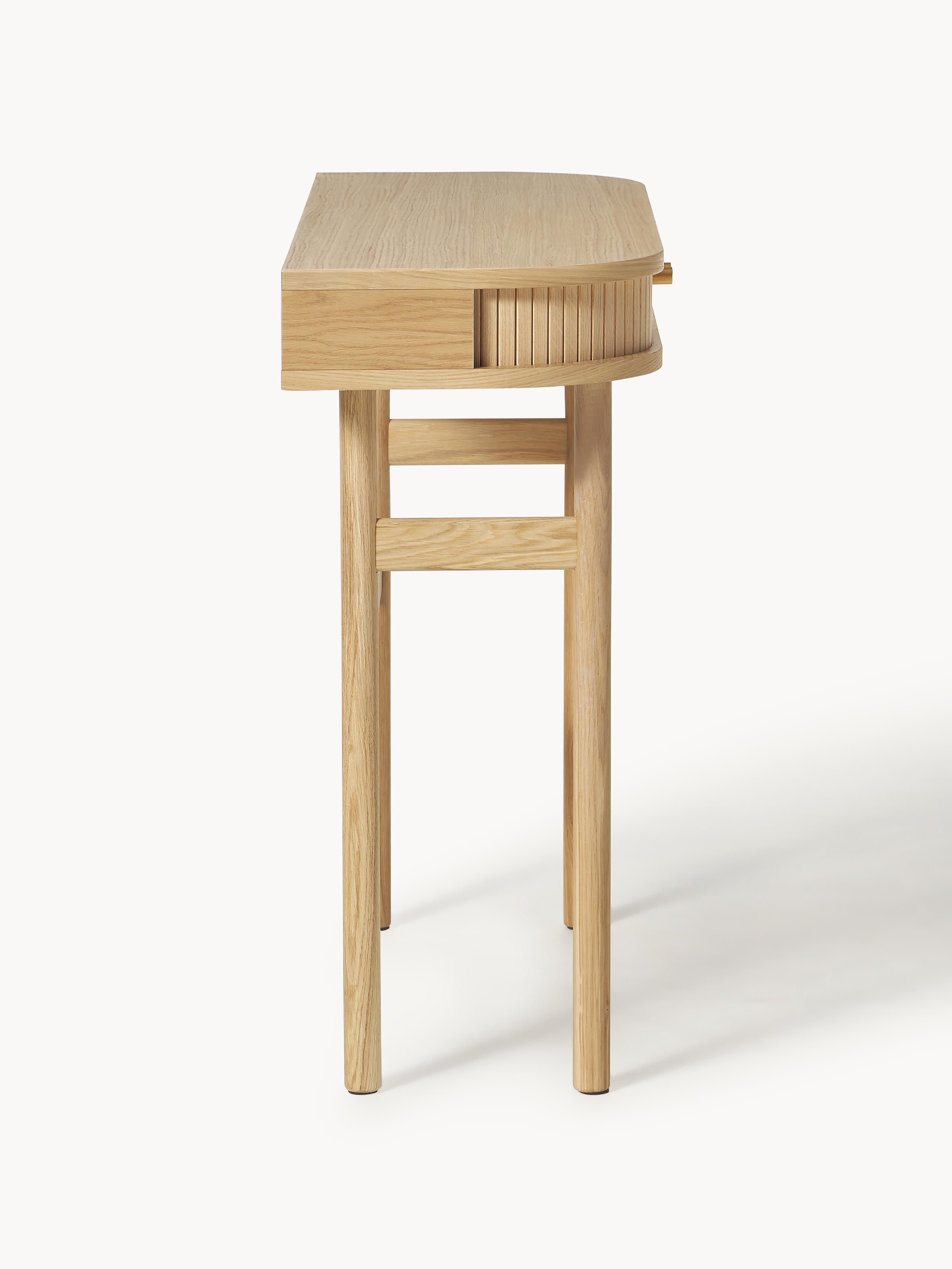 Konsole Calary mit geriffelter Front