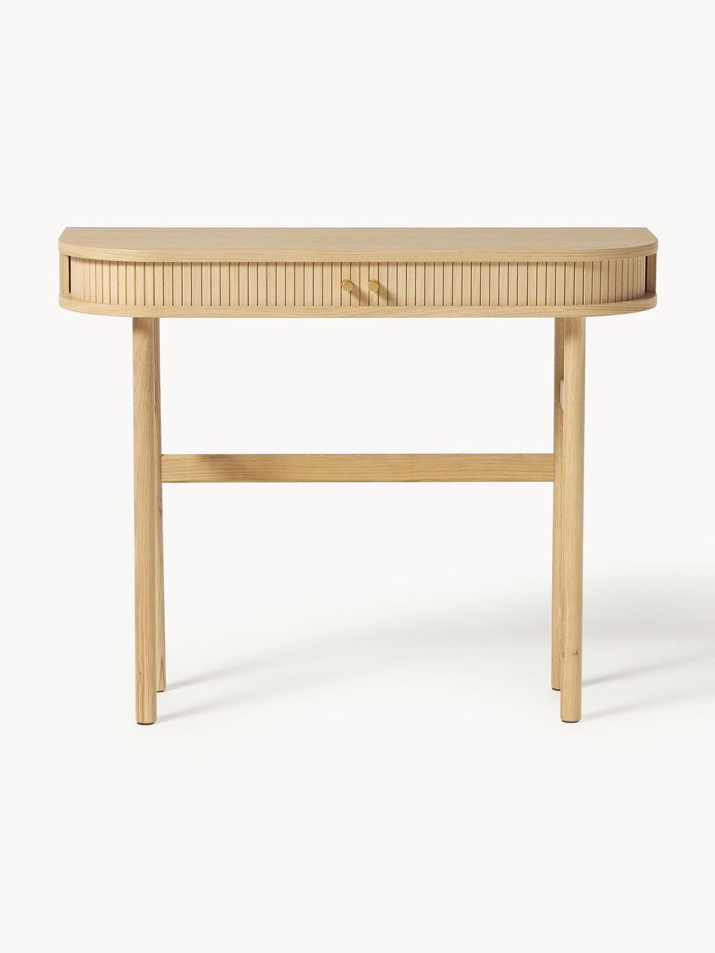 Konsole Calary mit geriffelter Front