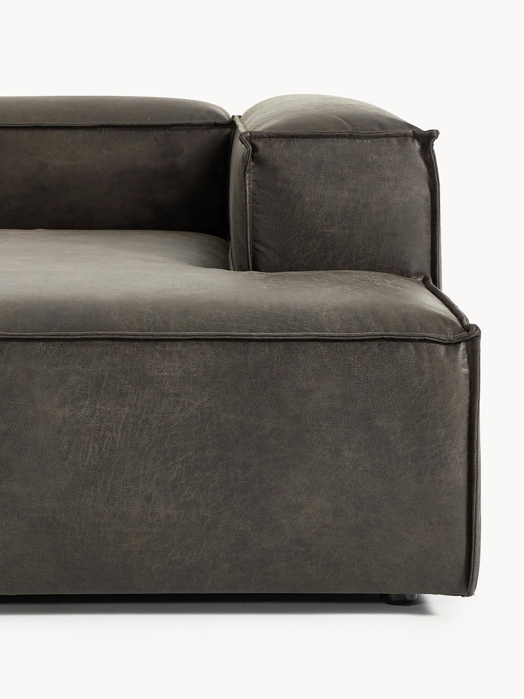 Modulares XL Sofa Lennon aus Leder