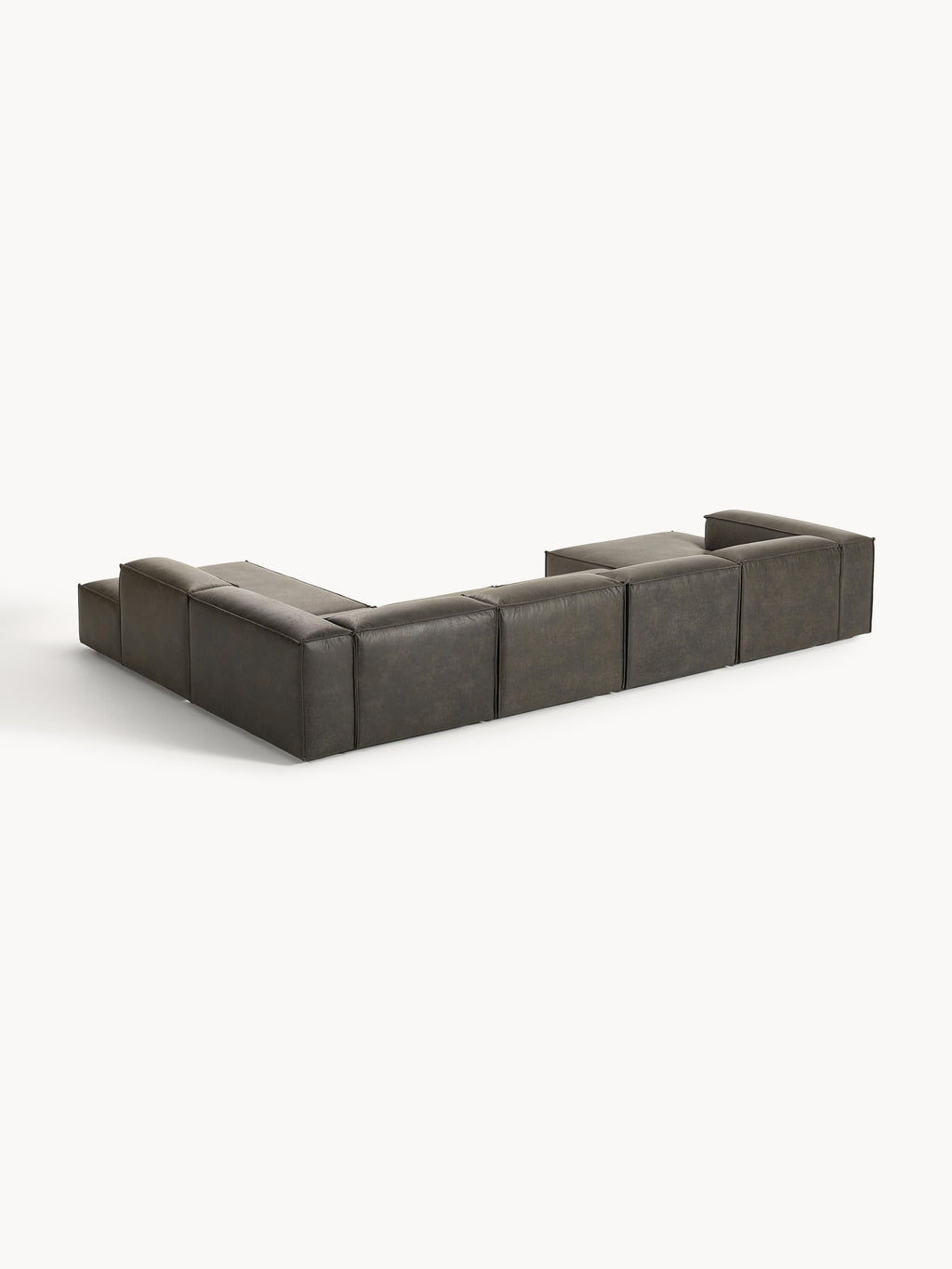 Modulares XL Sofa Lennon aus Leder
