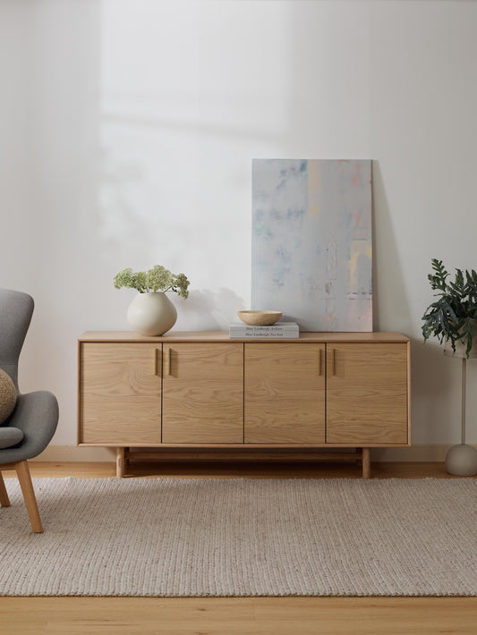 Sideboard Diana aus Eichenholz