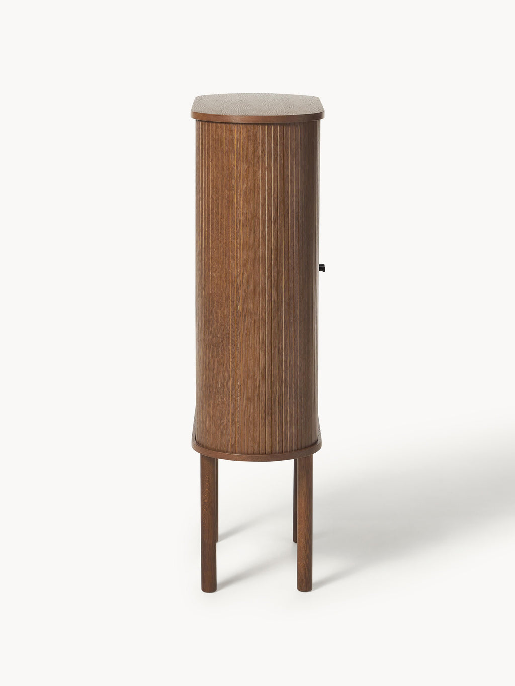 Highboard Calary mit geriffelter Front