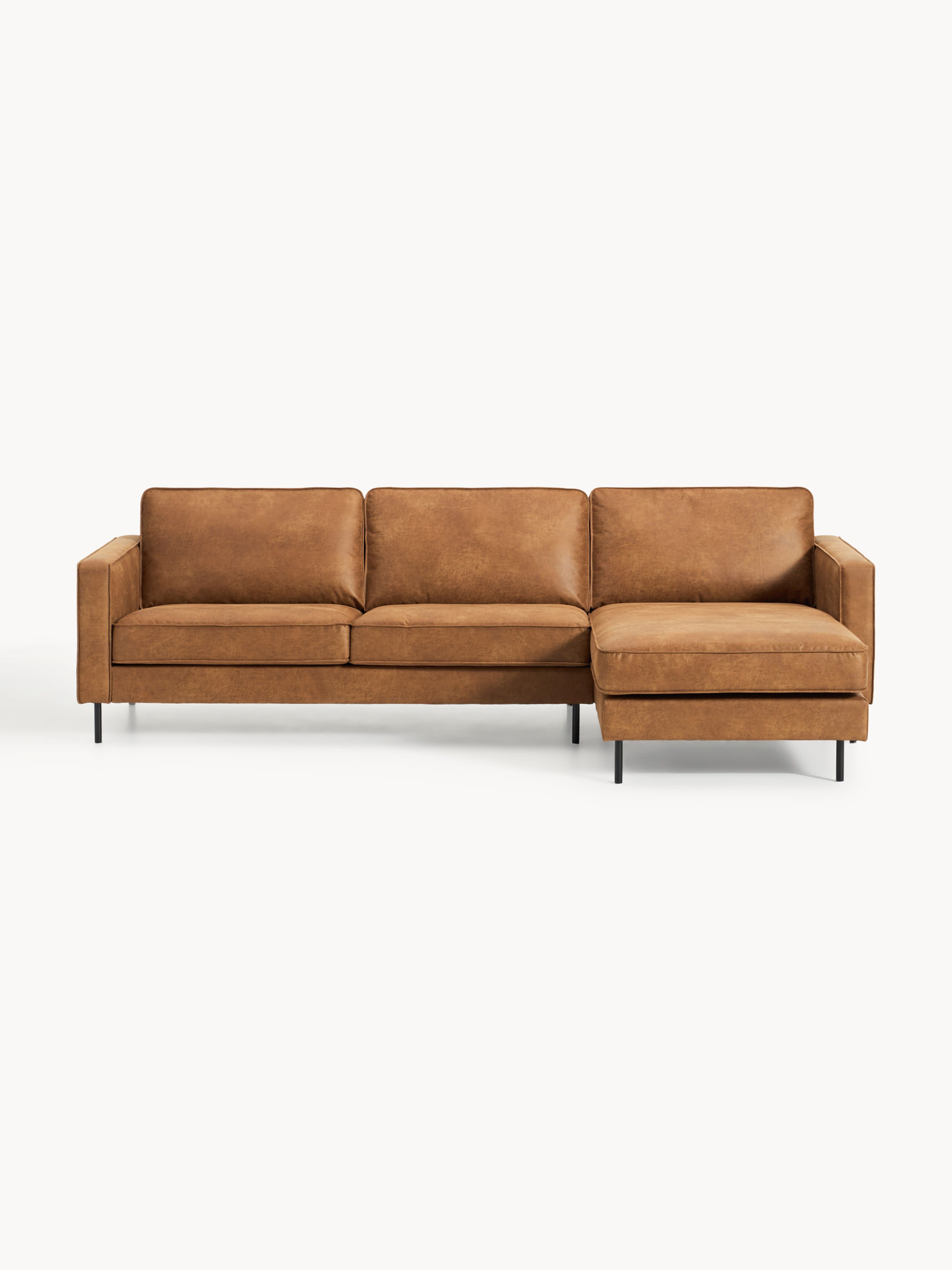 Leder-Ecksofa Hunter (3-Sitzer)
