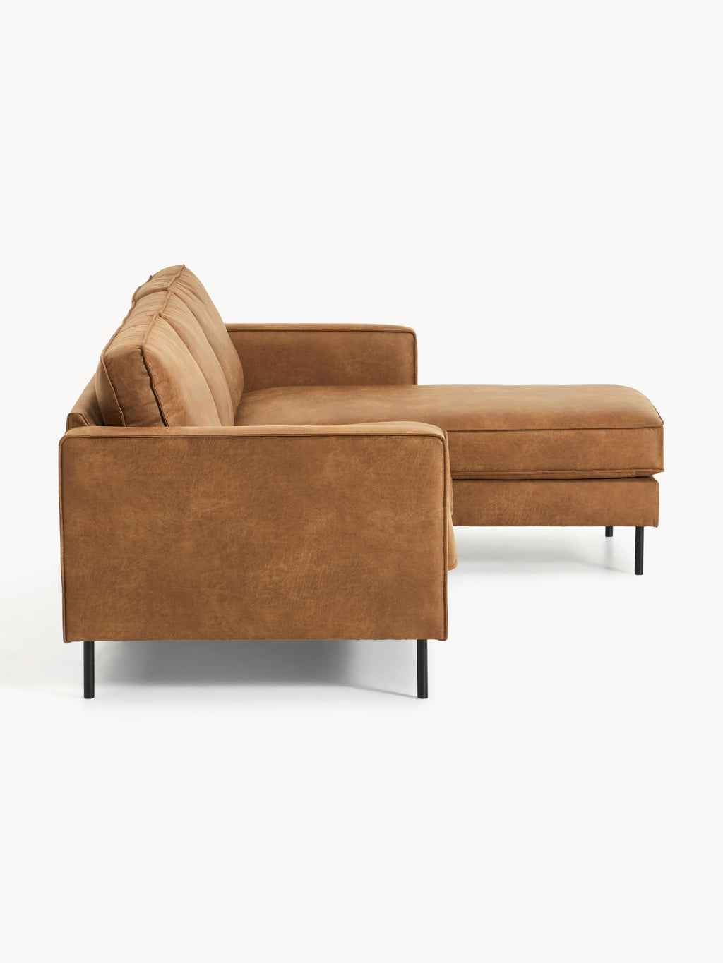 Leder-Ecksofa Hunter (3-Sitzer)