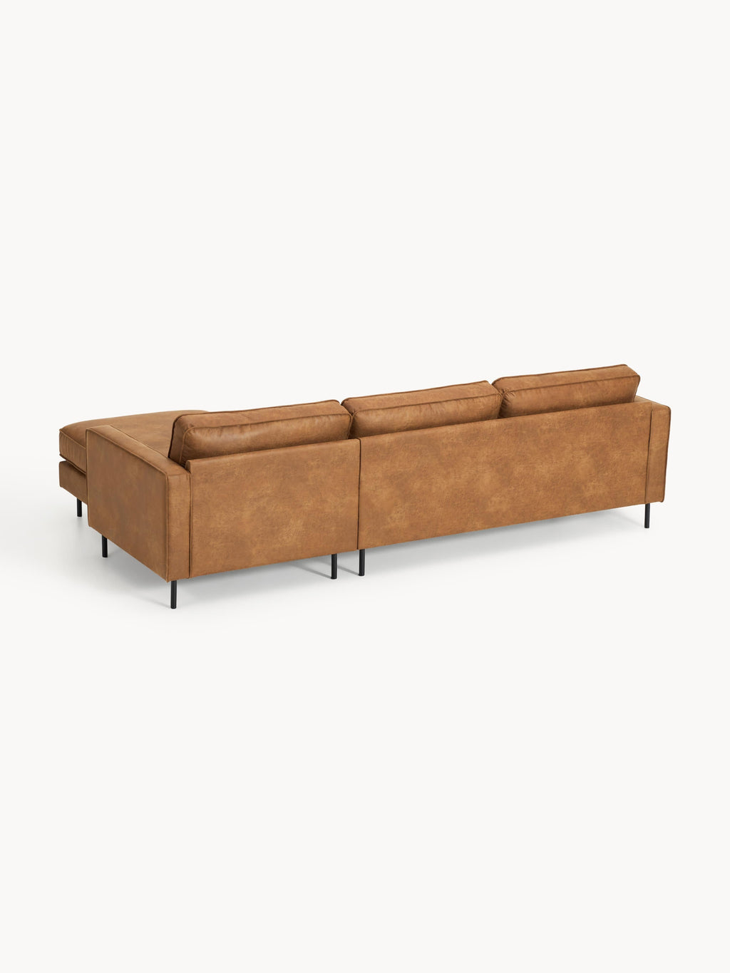 Leder-Ecksofa Hunter (3-Sitzer)