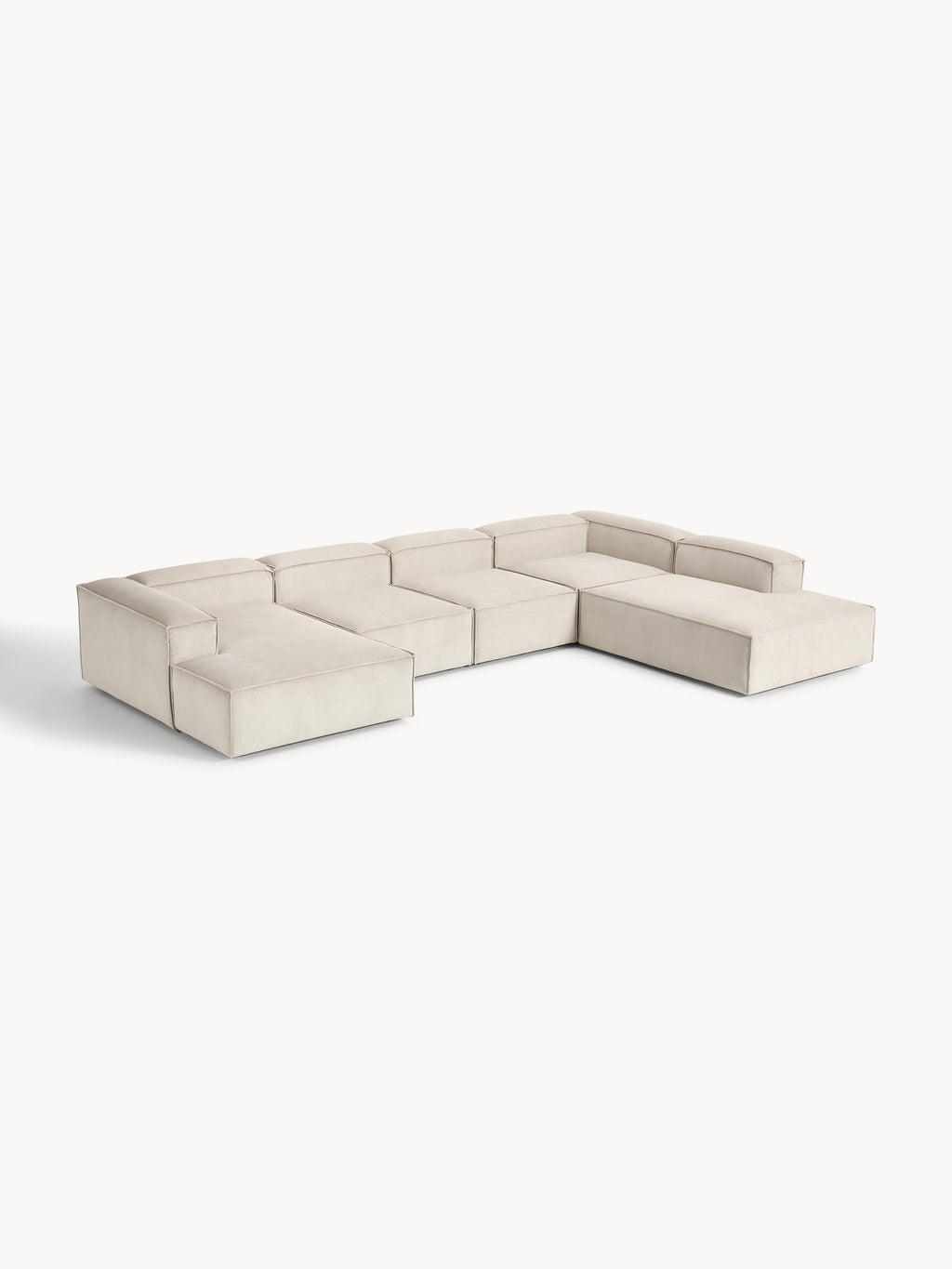 Galeriebild 1 - Modulares XL Sofa Lennon aus Cord