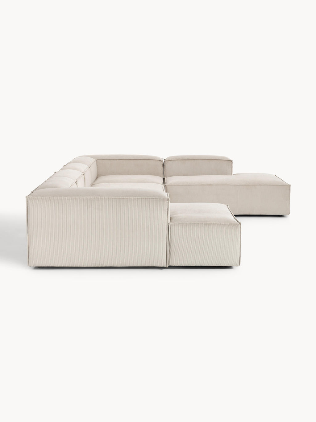 Modulares XL Sofa Lennon aus Cord