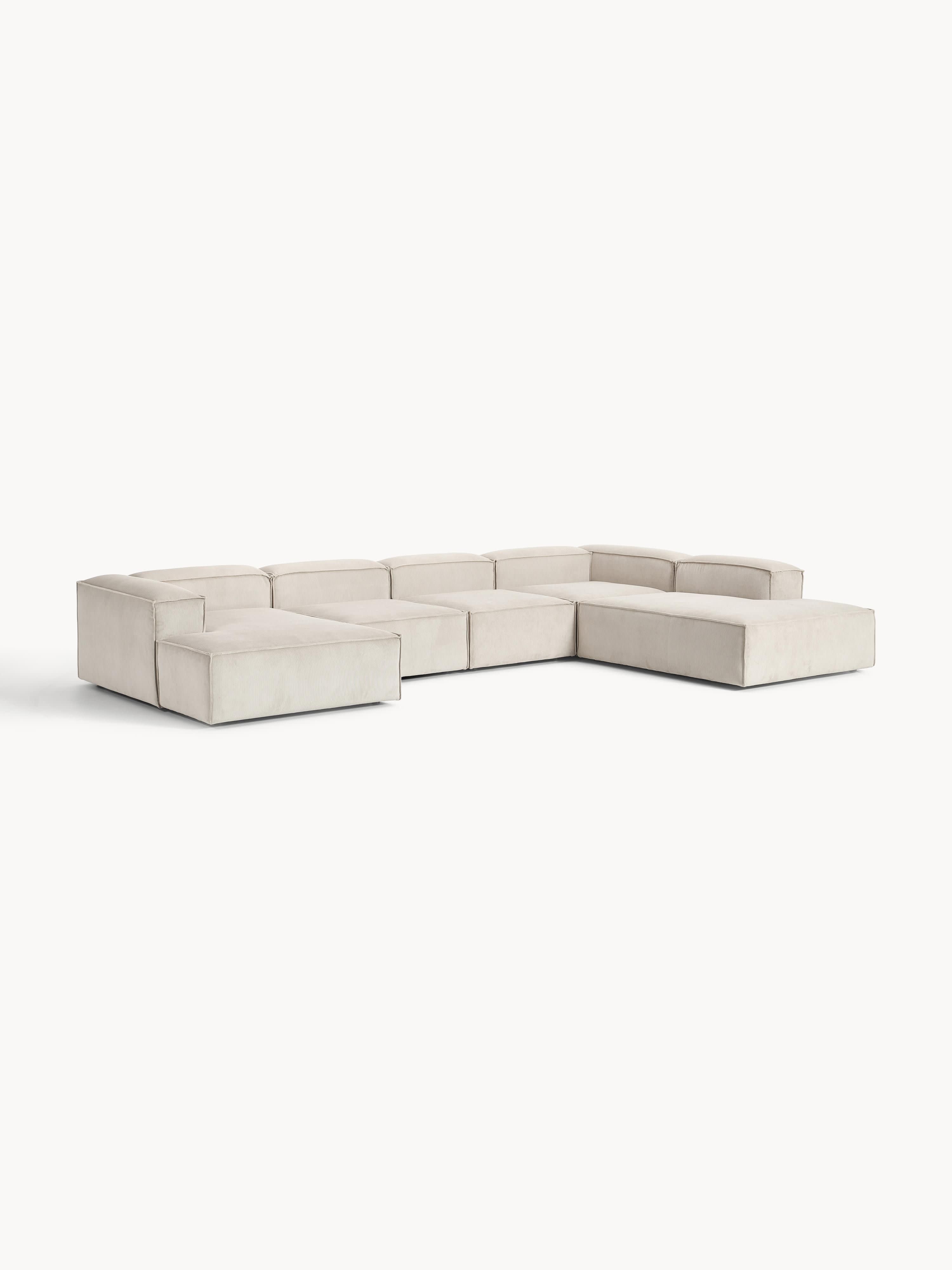 Modulares XL Sofa Lennon aus Cord