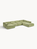 Galeriebild 1 - Modulares XL Sofa Lennon aus Cord