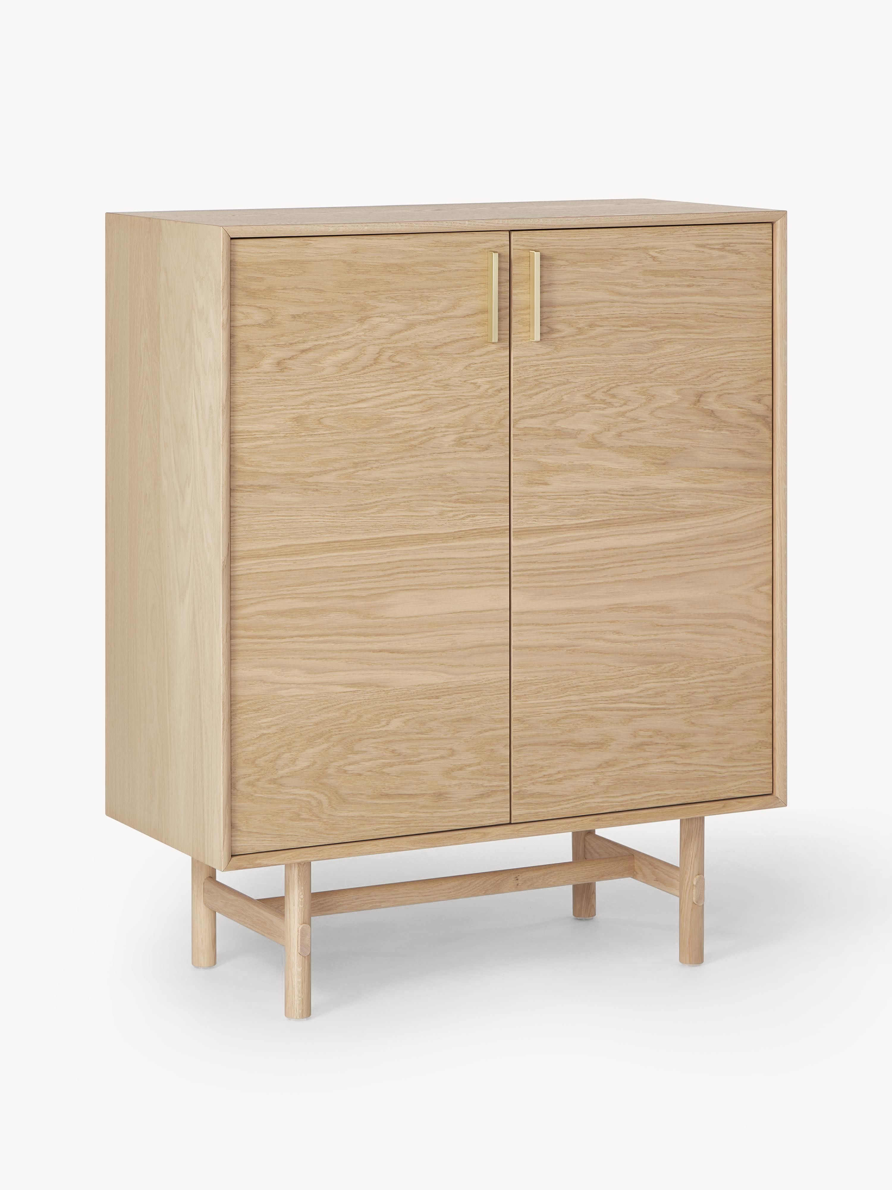 Galeriebild 1 - Highboard Diana aus Eichenholz