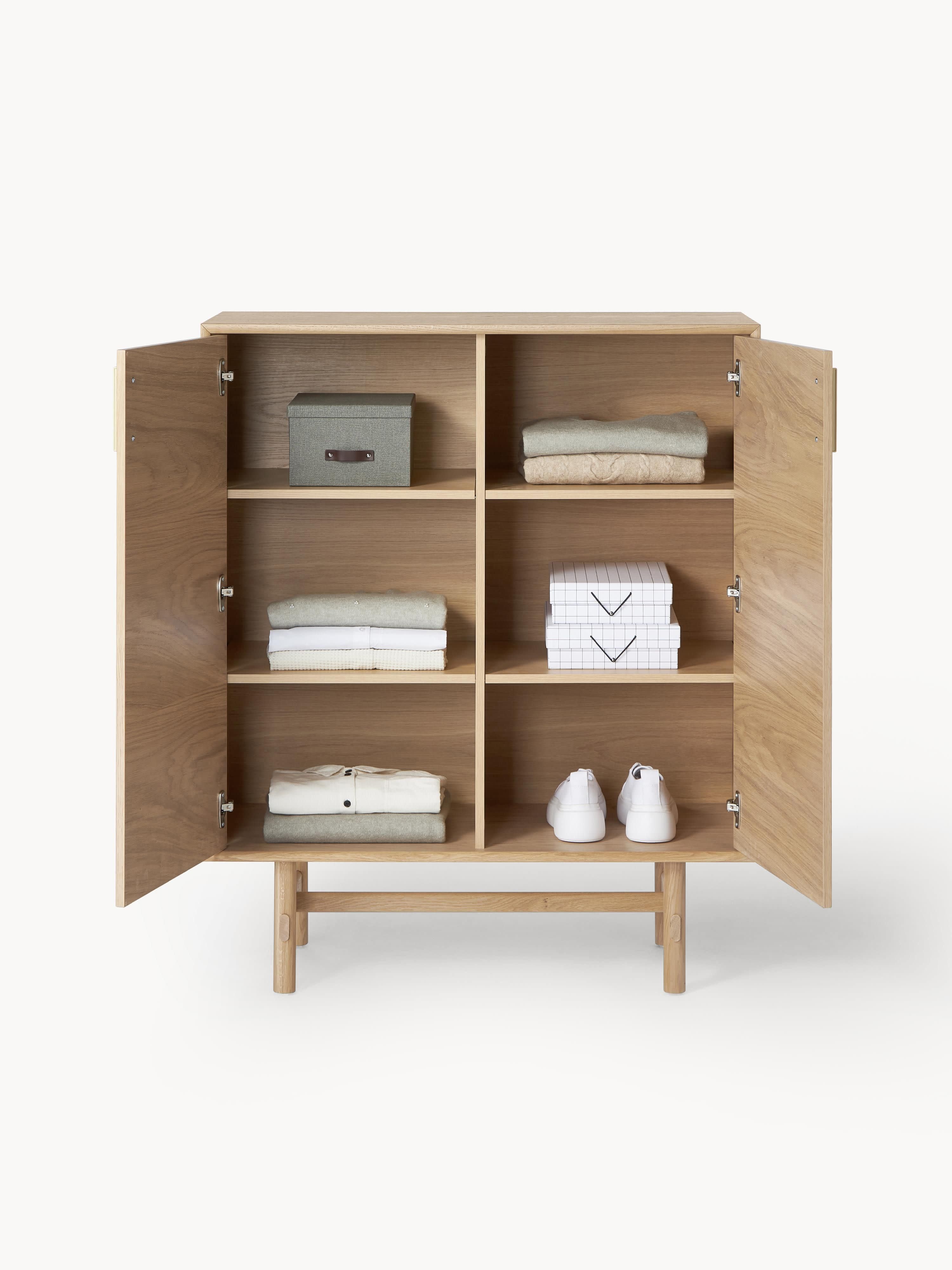 Highboard Diana aus Eichenholz