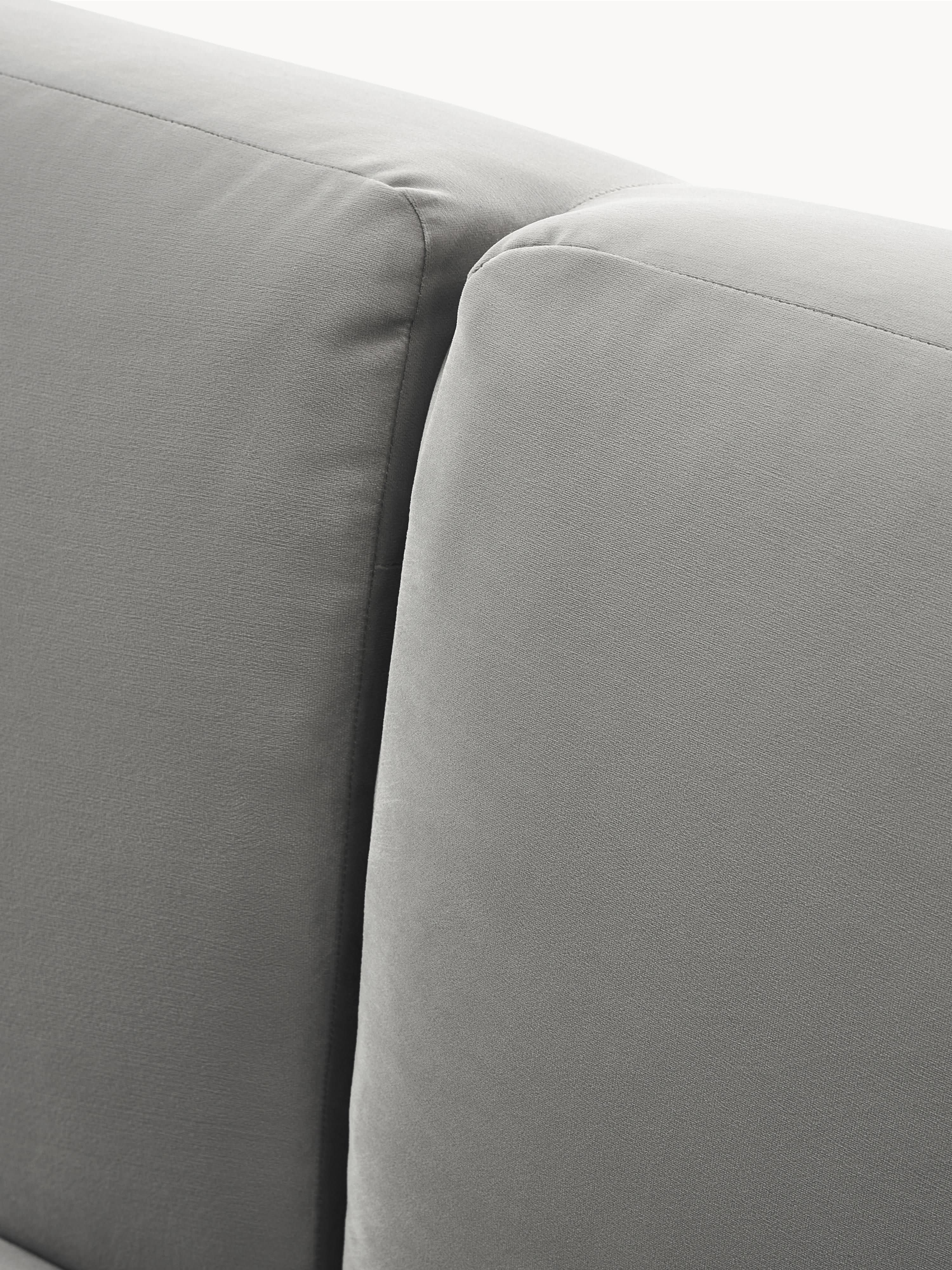 Samt-Schlafsofa Fluente (3-Sitzer)