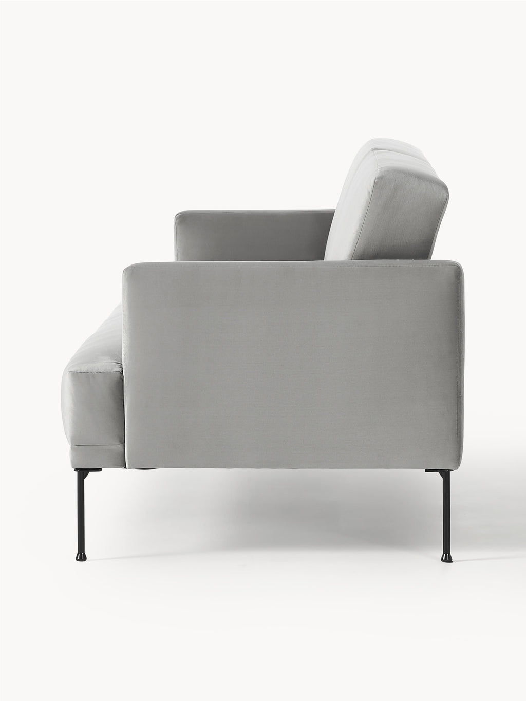 Samt-Schlafsofa Fluente (3-Sitzer)